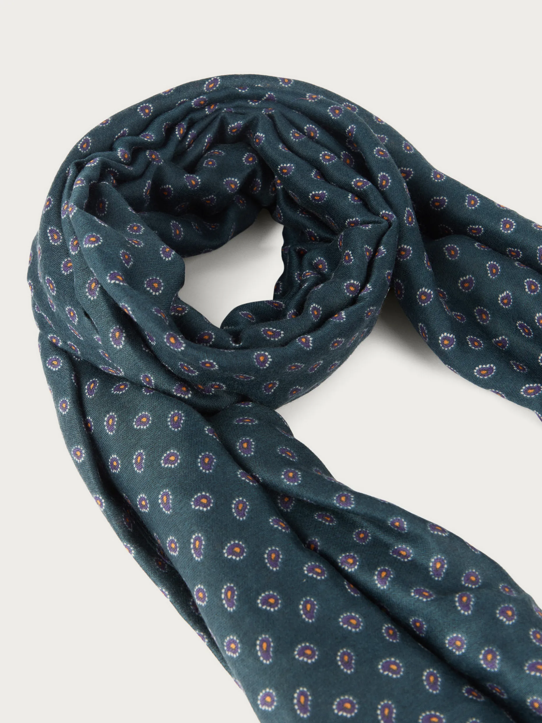 Sciarpa Uomo con Stampa Artistica • Design Moderno di Alvaro Moreno 'Hot'