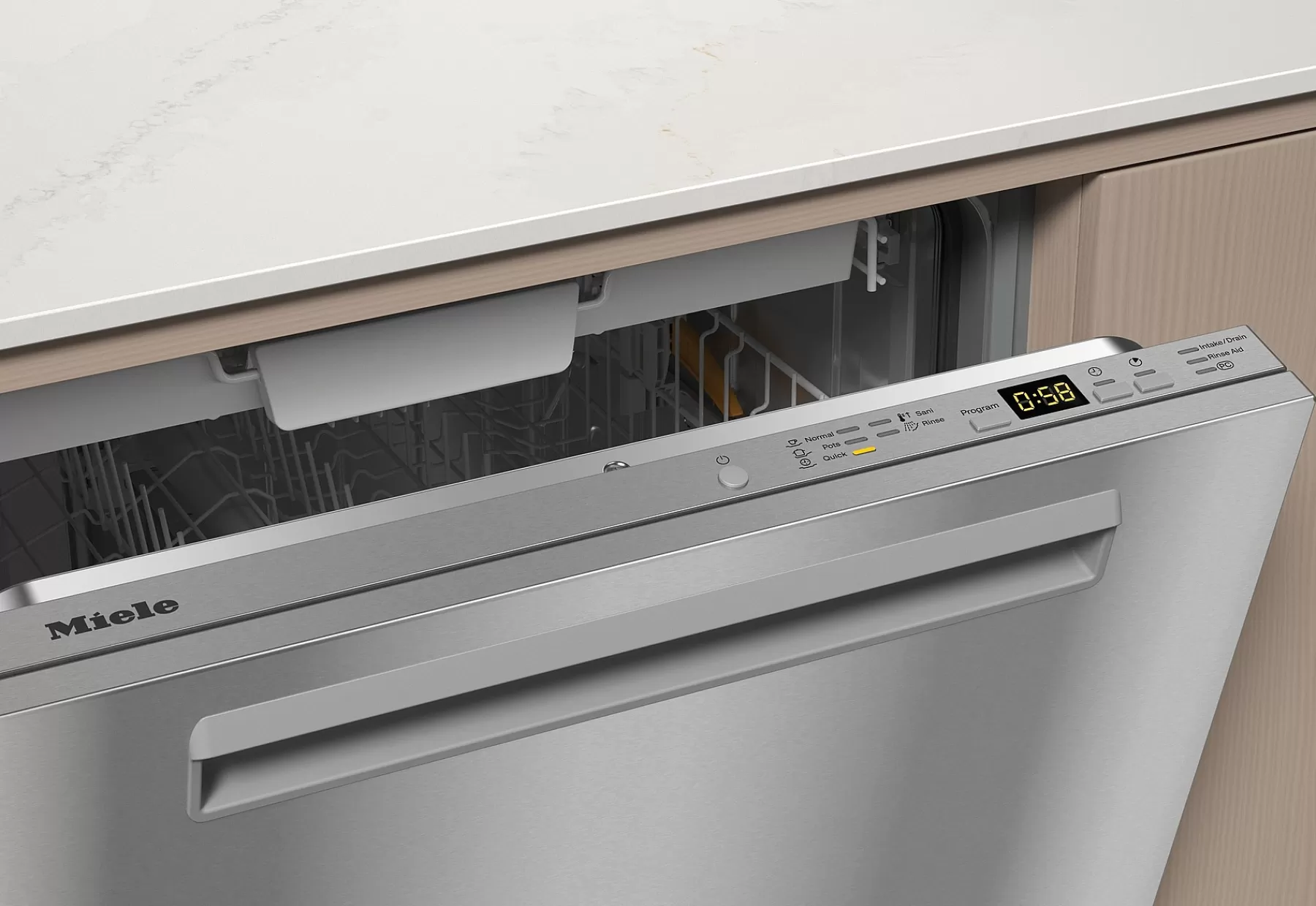 Lavastoviglie Miele G5056 Integrata con SuperClasse Vision e Sistema Filo Pulito - Funzionamento Ultra Silenzioso e Design Elegante per Cucine Moderne