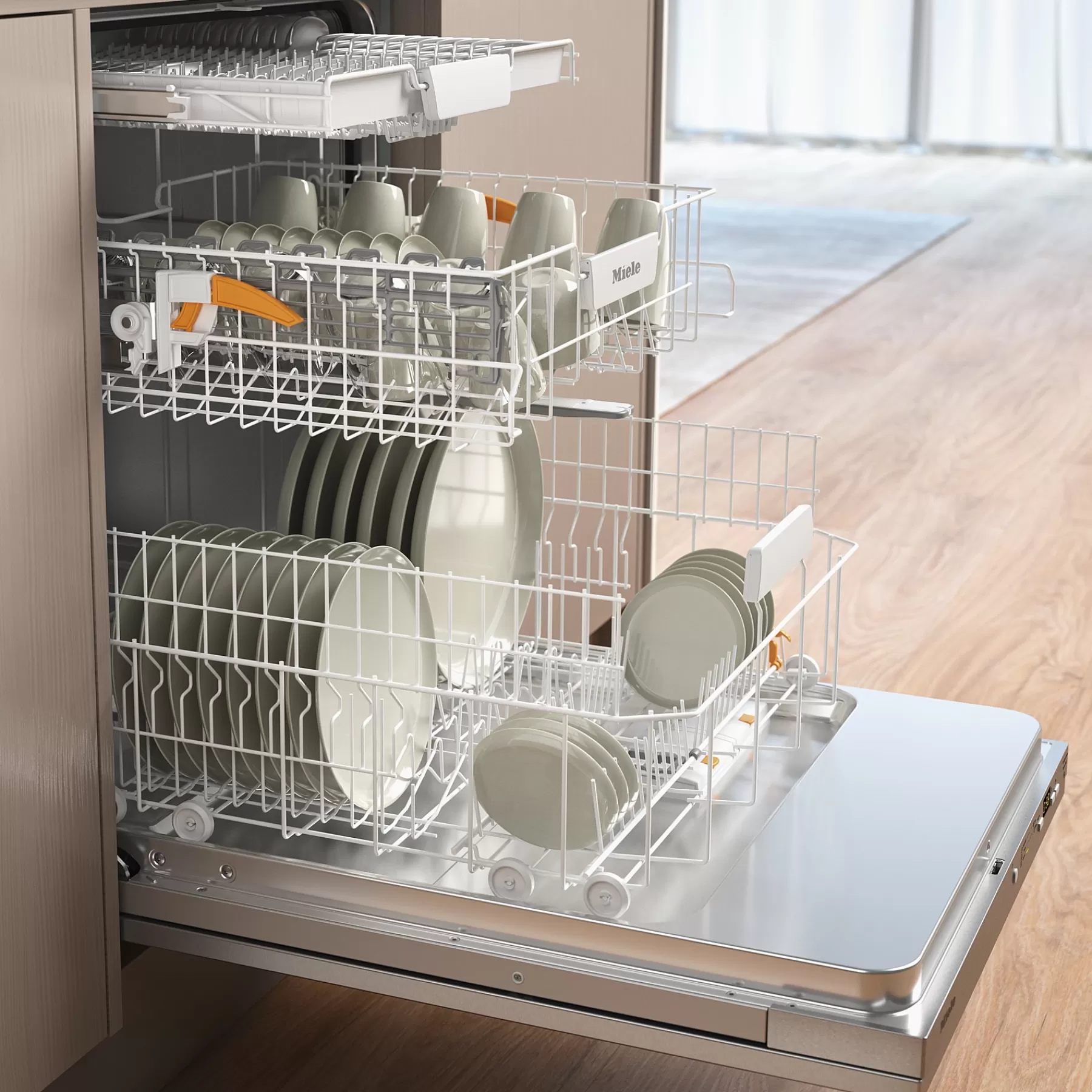 Lavastoviglie Miele G5056 Integrata con SuperClasse Vision e Sistema Filo Pulito - Funzionamento Ultra Silenzioso e Design Elegante per Cucine Moderne