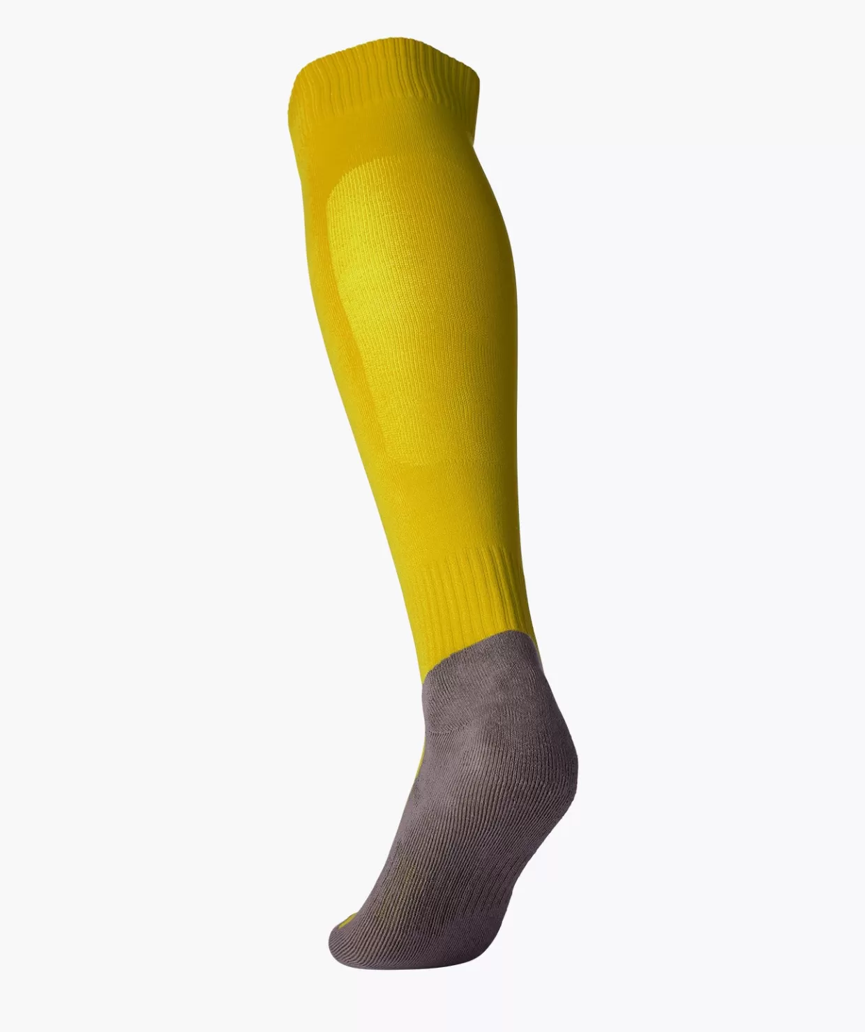 Calzini Sportivi T1TAN per Calcio - Modello Professionale in Giallo Energetico