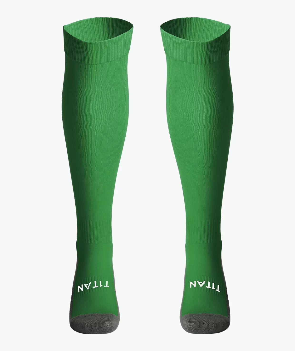 Calze Tecniche da Calcio T1TAN Pro - Verde Smeraldo con Rinforzi Antiscivolo