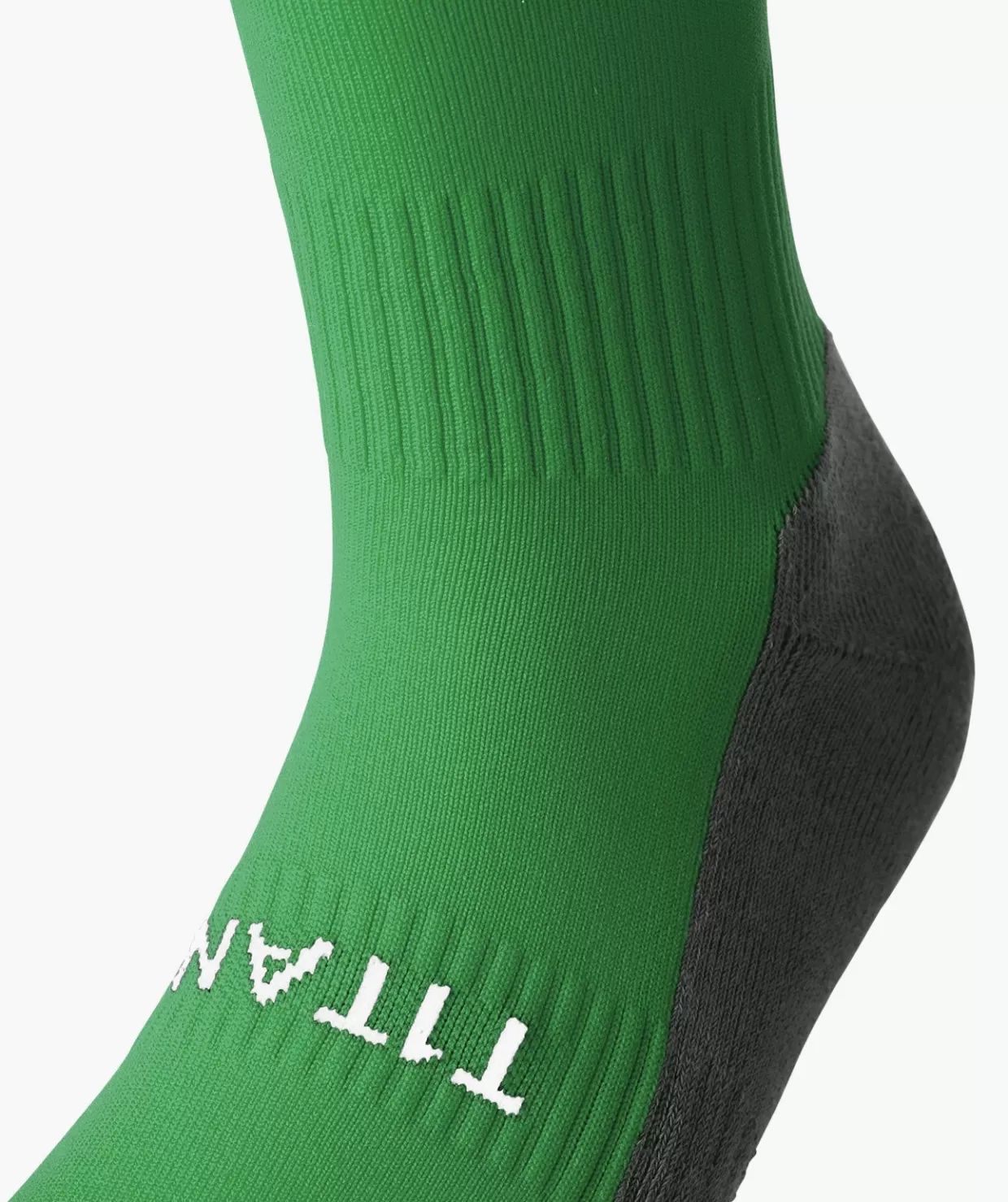 Calze Tecniche da Calcio T1TAN Pro - Verde Smeraldo con Rinforzi Antiscivolo