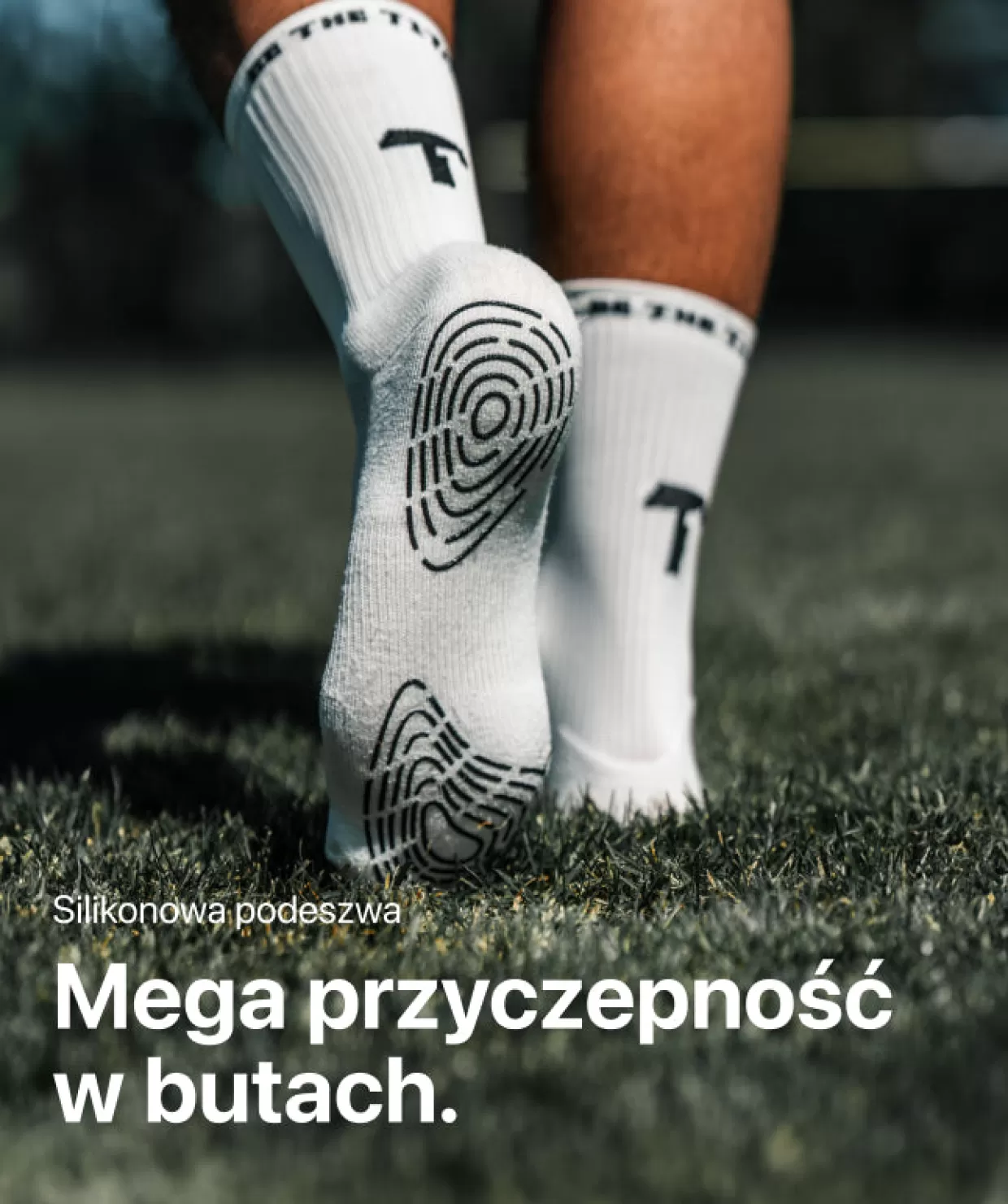 Calzini e Calze Sportive T1TAN Anti-Scaduta - Bianco Puro, Traspiranti con Design Ergonomico