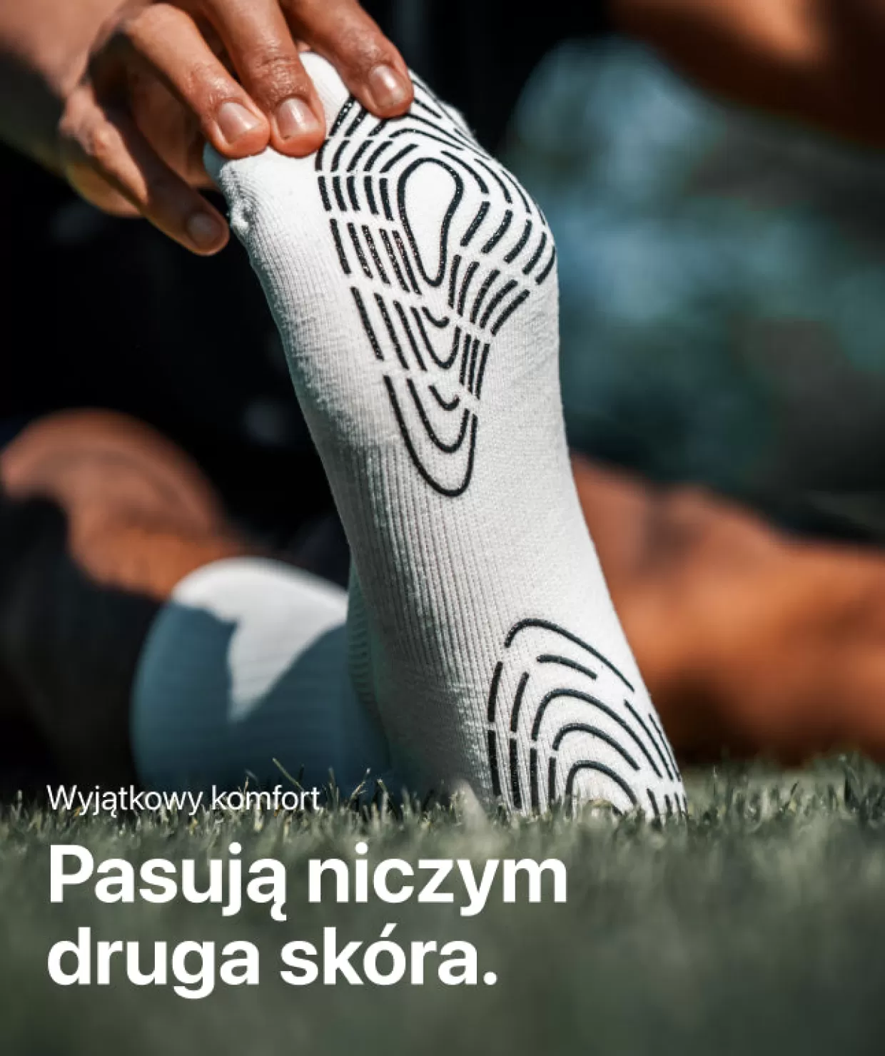 Calzini e Calze Sportive T1TAN Anti-Scaduta - Bianco Puro, Traspiranti con Design Ergonomico
