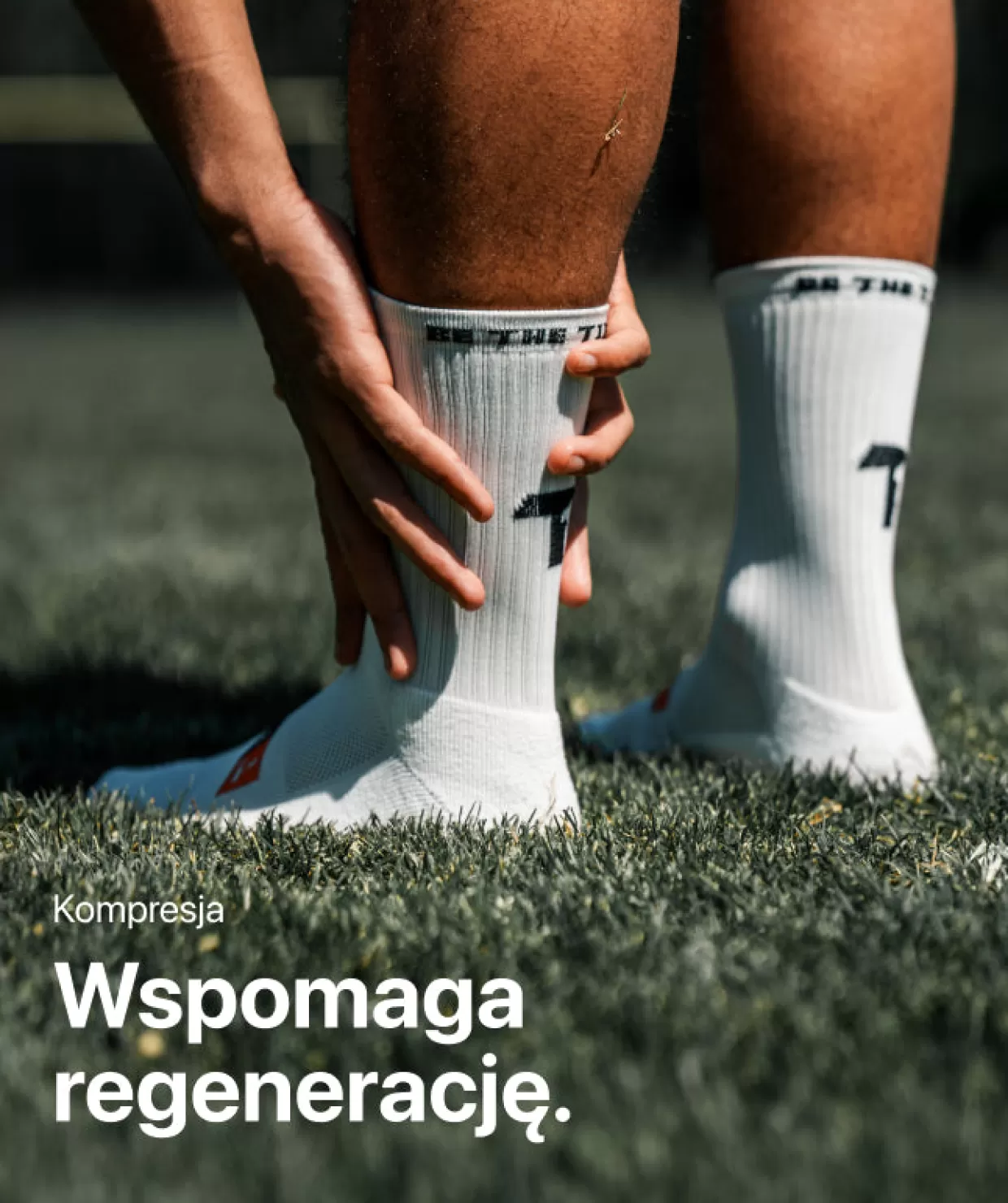 Calzini e Calze Sportive T1TAN Anti-Scaduta - Bianco Puro, Traspiranti con Design Ergonomico