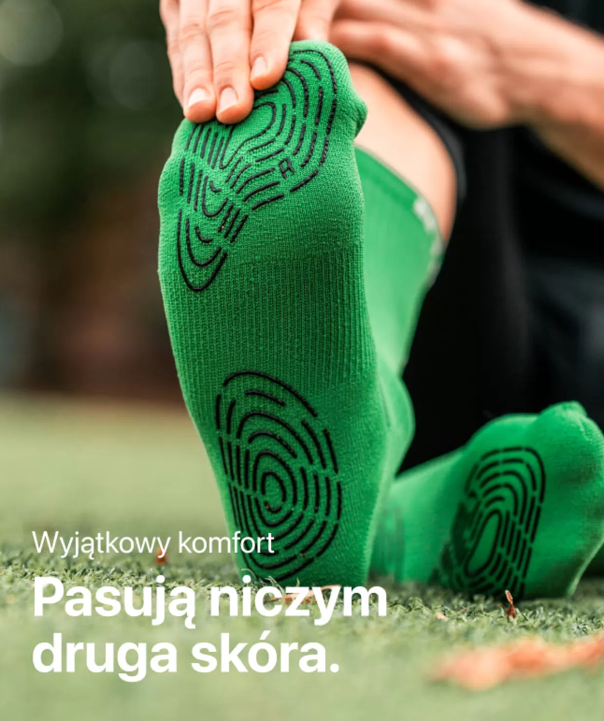Calze Tecniche T1-TAN con Rinforzo Antiscivolo - Verde Sportivo per Allenamenti Intensi