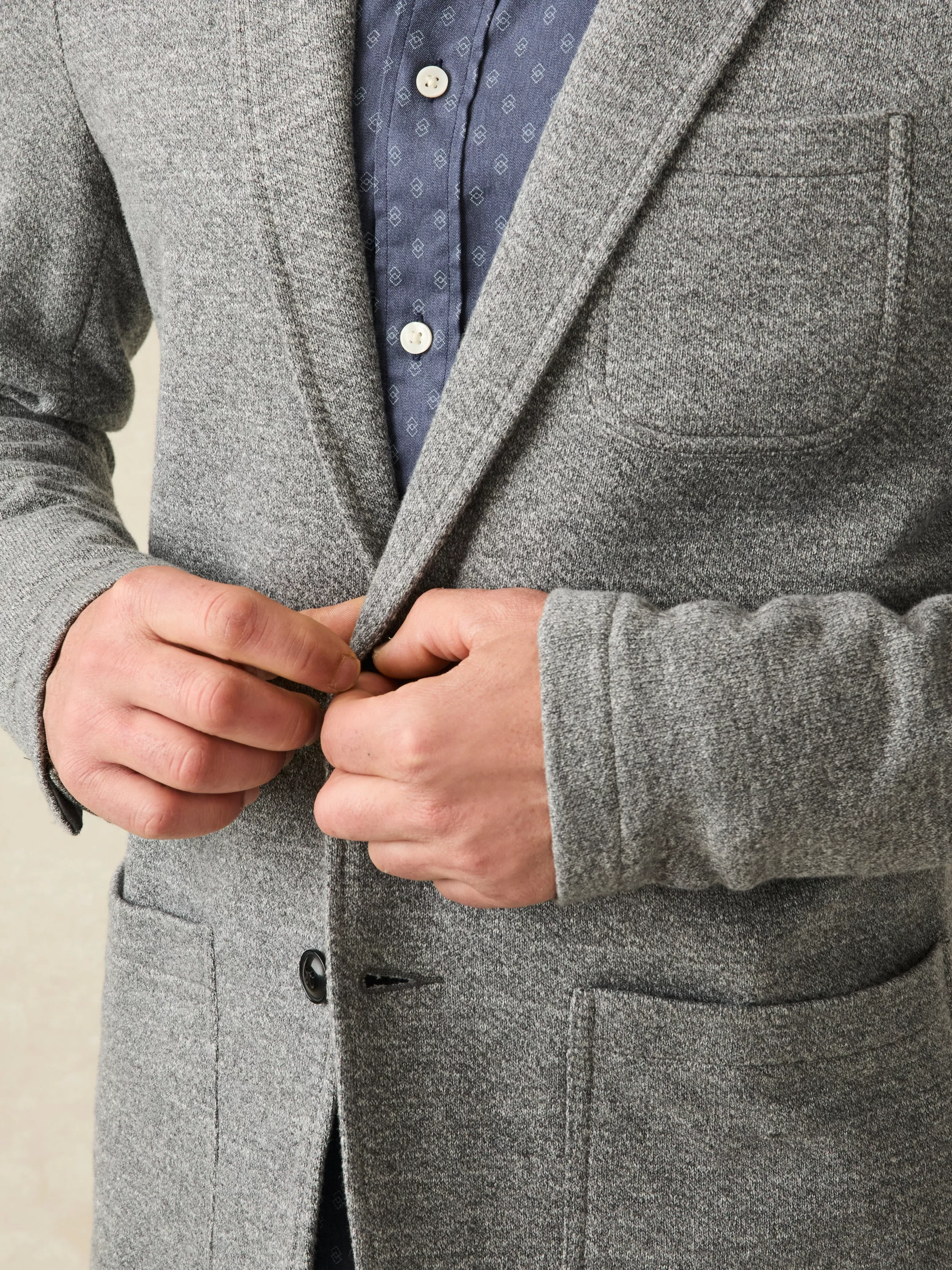 Giacca Elegante in Maglia Inlet - Abbigliamento Premium Faherty 

(Alternativa: Blazer a Maglia Invernale Inlet - Collezione Esclusiva Faherty)