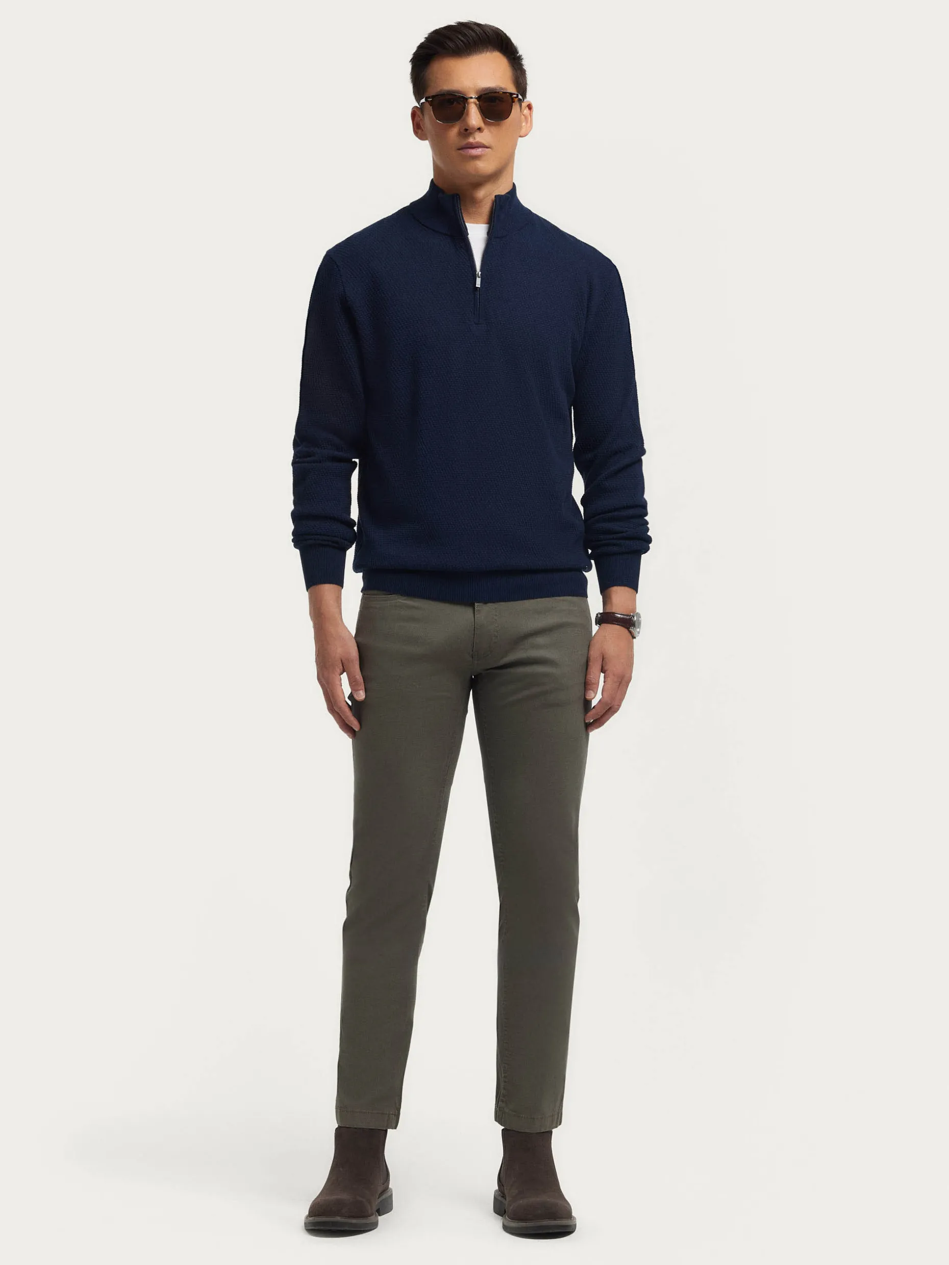 Maglione Sportivo con Zip | Sconti Esclusivi Alvaro Moreno - Promozione Limitata