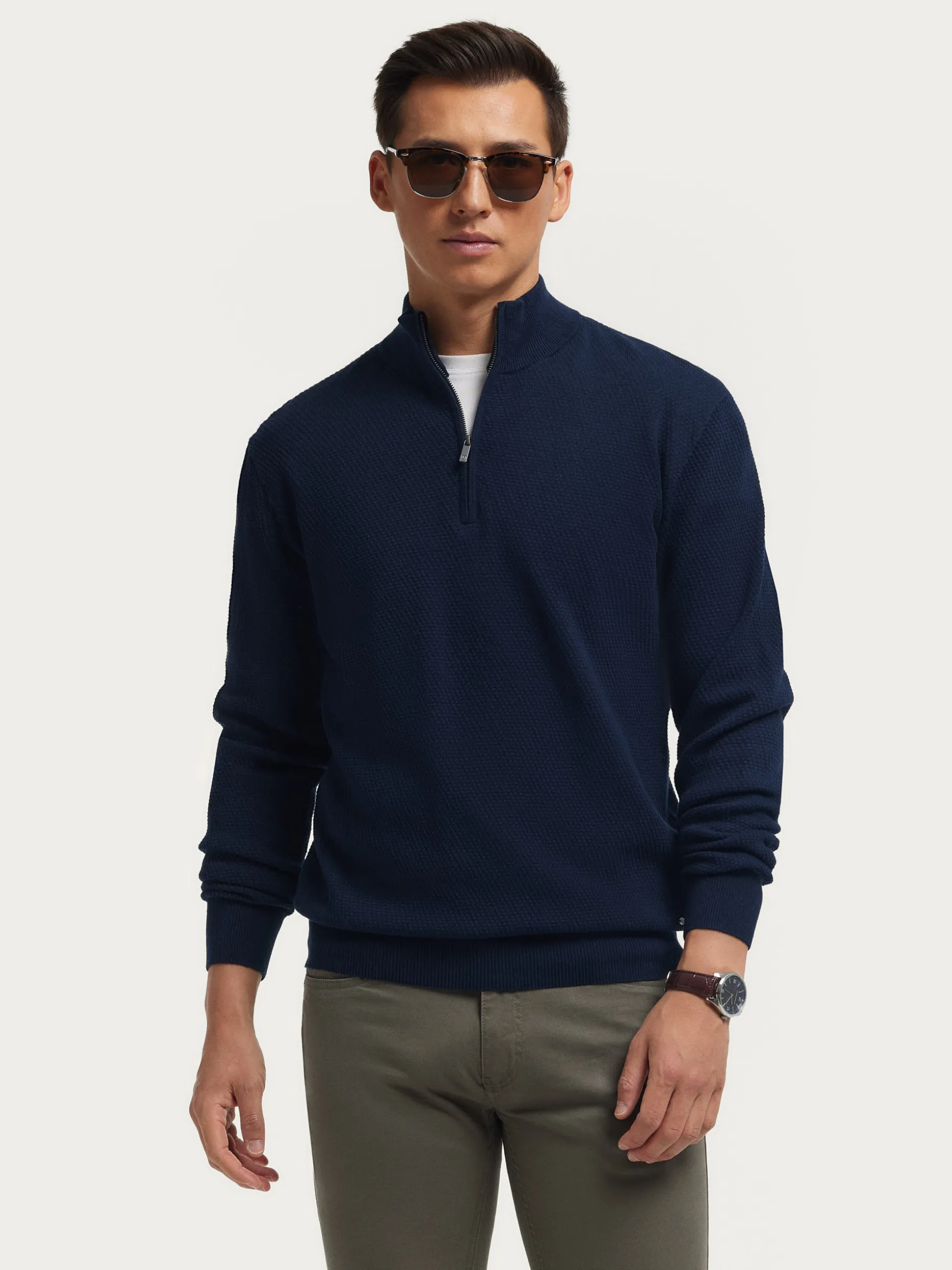 Maglione Sportivo con Zip | Sconti Esclusivi Alvaro Moreno - Promozione Limitata