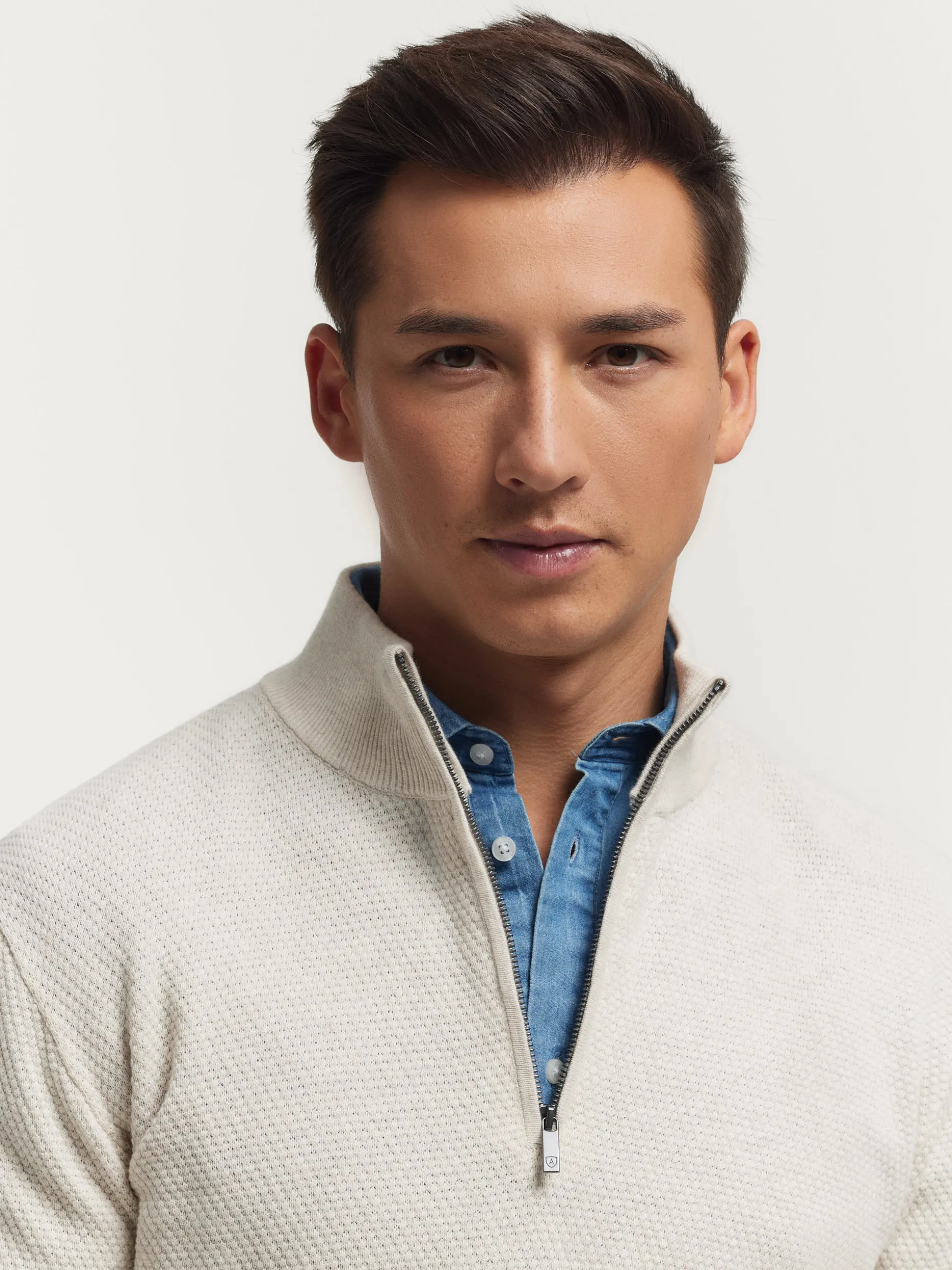 Maglia Elegante con Cerniera - Offerta Esclusiva Alvaro Moreno