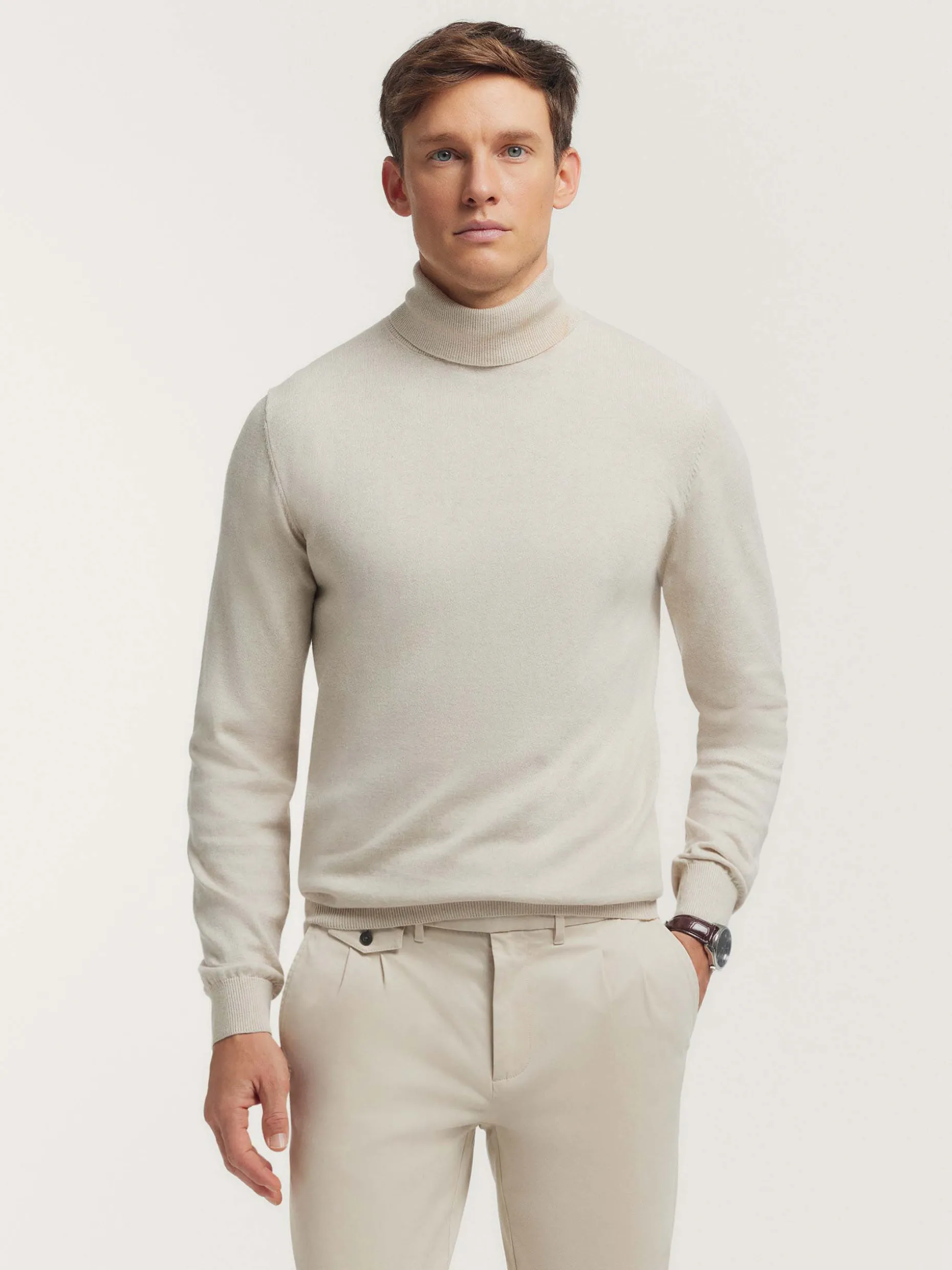 Alvaro Moreno Maglia Confortevole con Collo a Rollover - Stile Casual in Offerta Esclusiva
