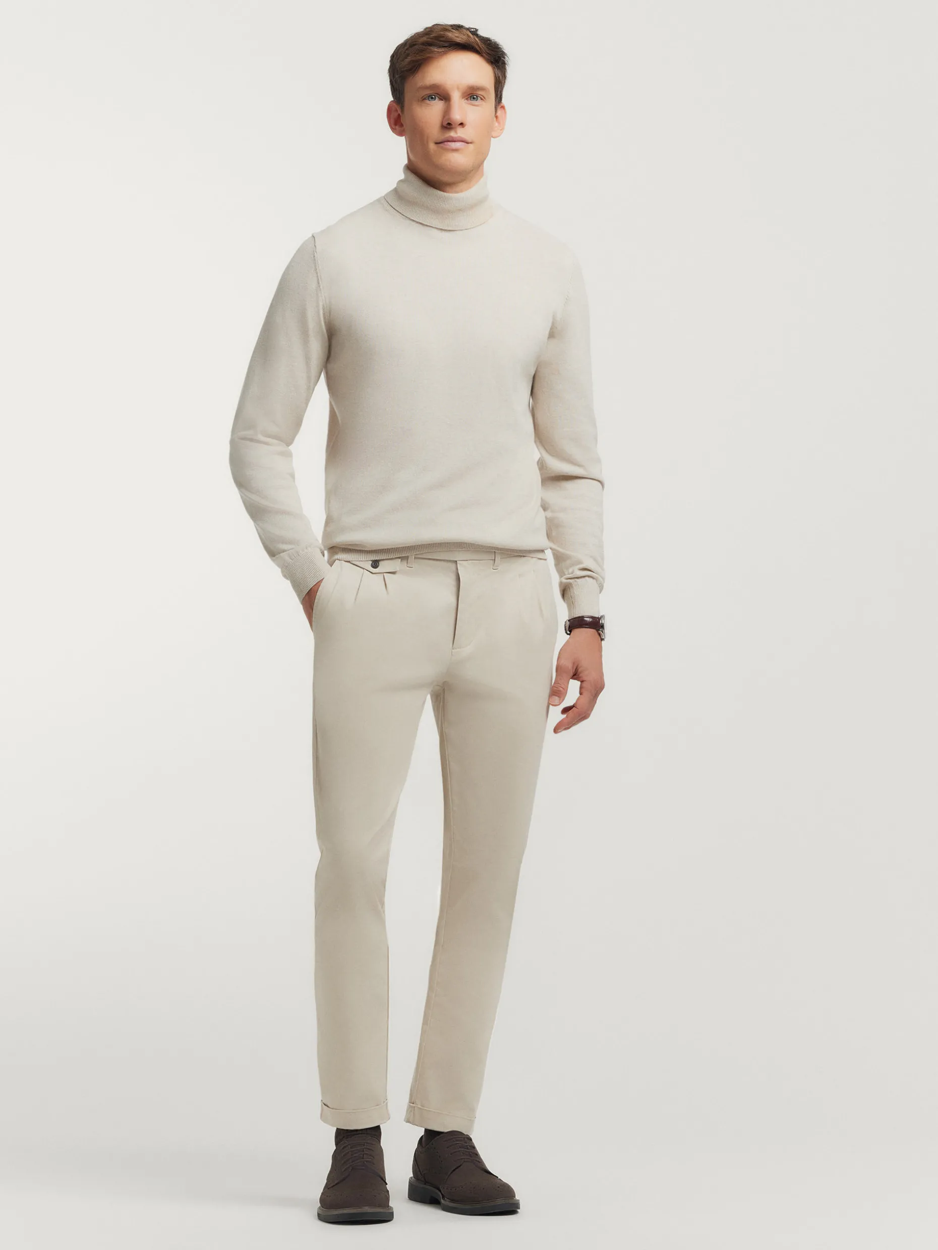 Alvaro Moreno Maglia Confortevole con Collo a Rollover - Stile Casual in Offerta Esclusiva
