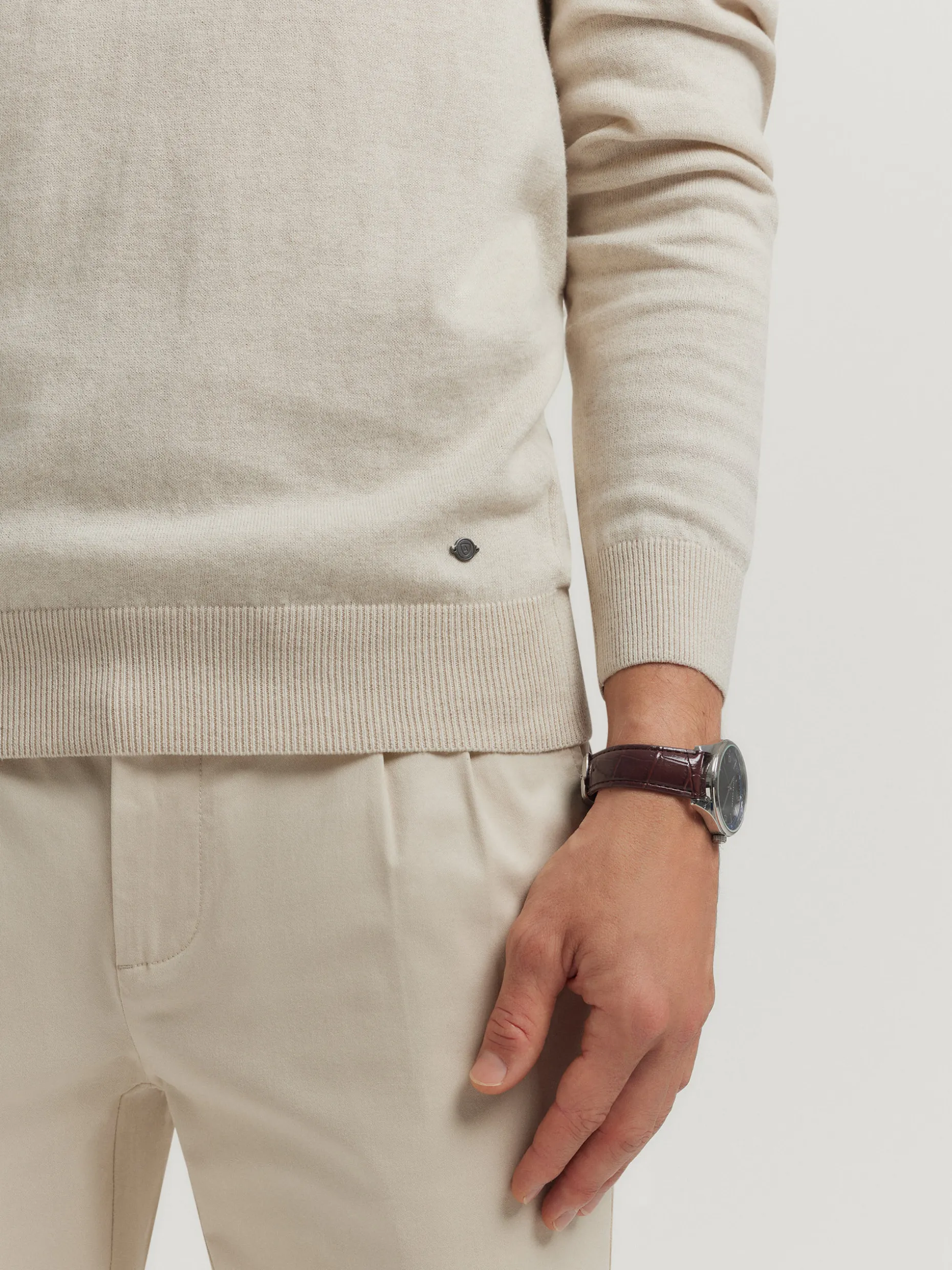 Alvaro Moreno Maglia Confortevole con Collo a Rollover - Stile Casual in Offerta Esclusiva