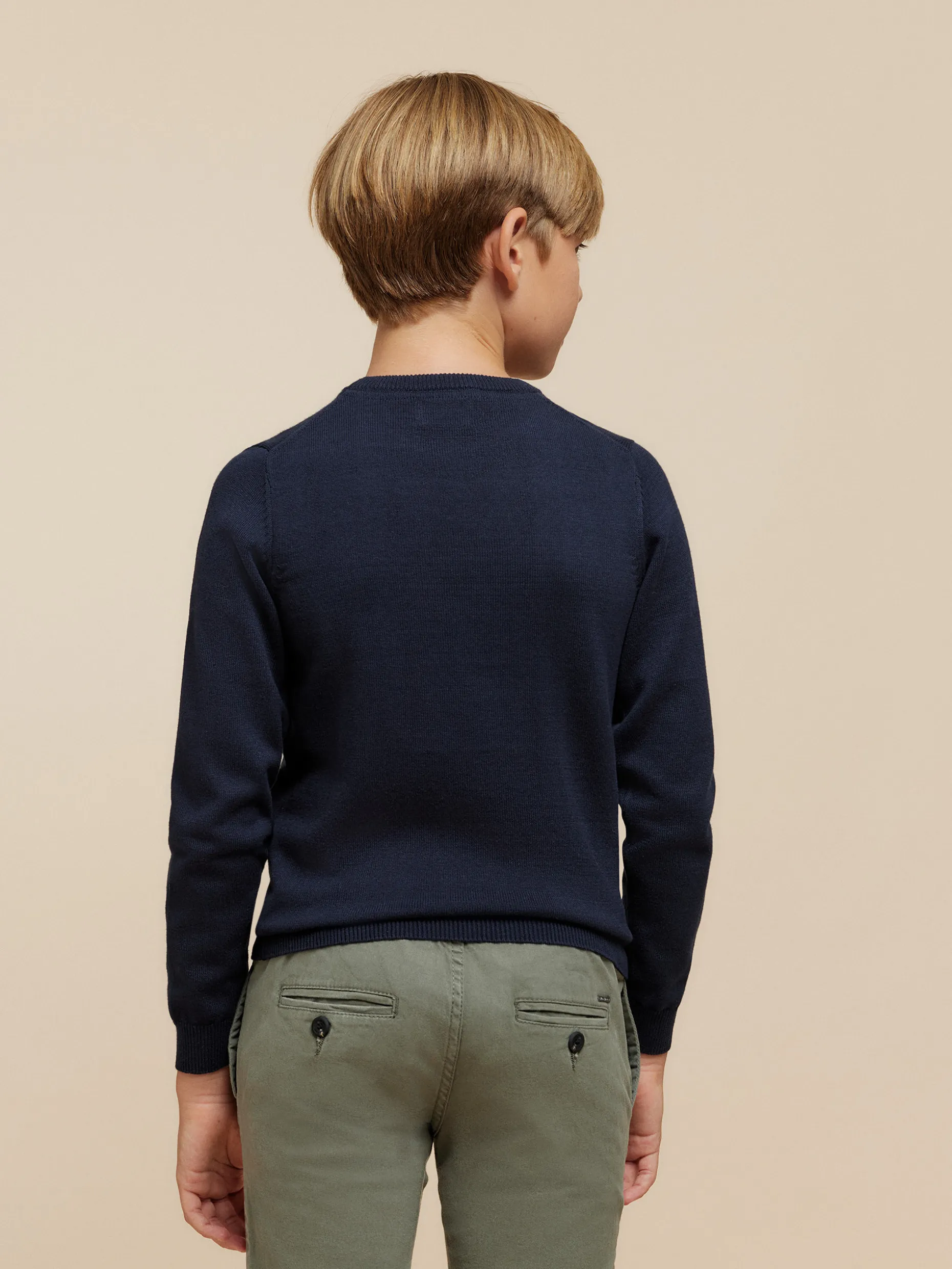 Maglione a Collo Tondo per Bambini - Design Confortevole di Alvaro Moreno, Prezzo Imperdibile