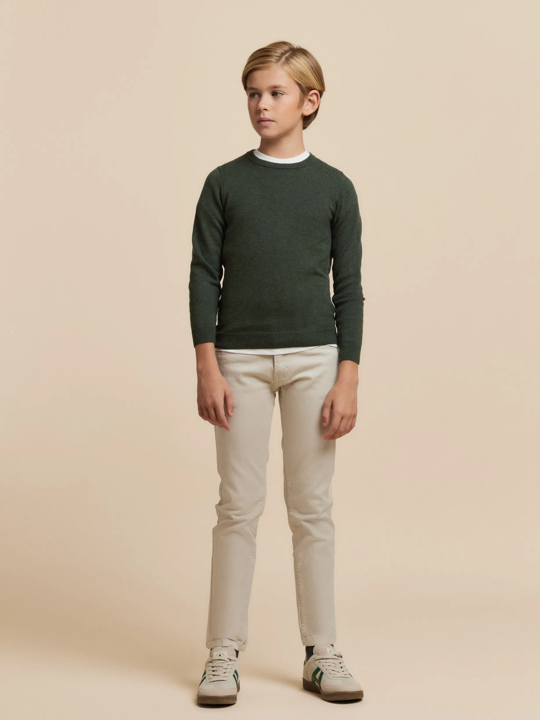 Maglia Bambini Scollo Rotondo - Stile Casual Confortevole di Alvaro Moreno
