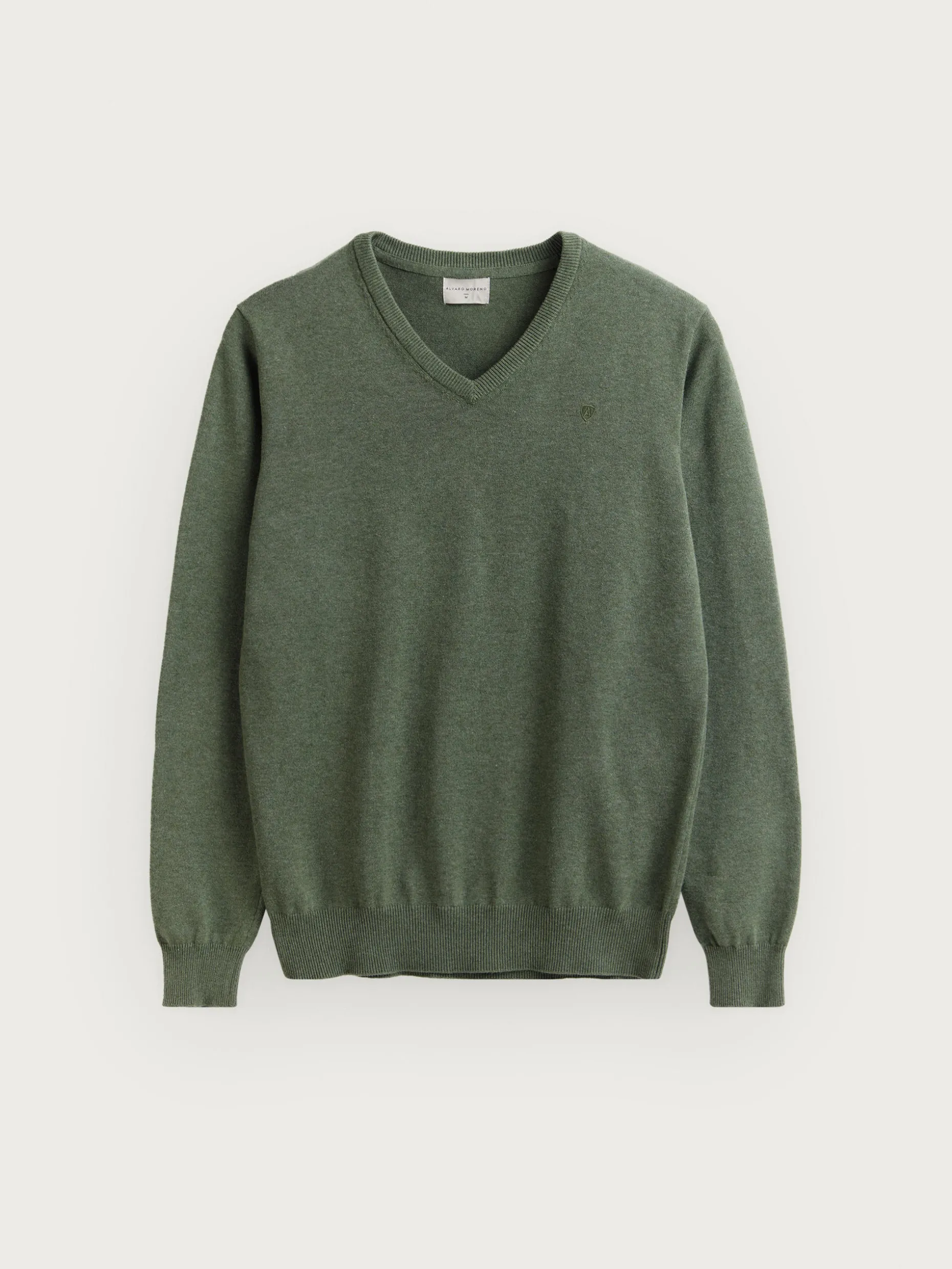 Maglia Elegante in Jersey con Scollatura a V - Stile Alvaro Moreno | Promo 50% Sconto Solo Oggi!