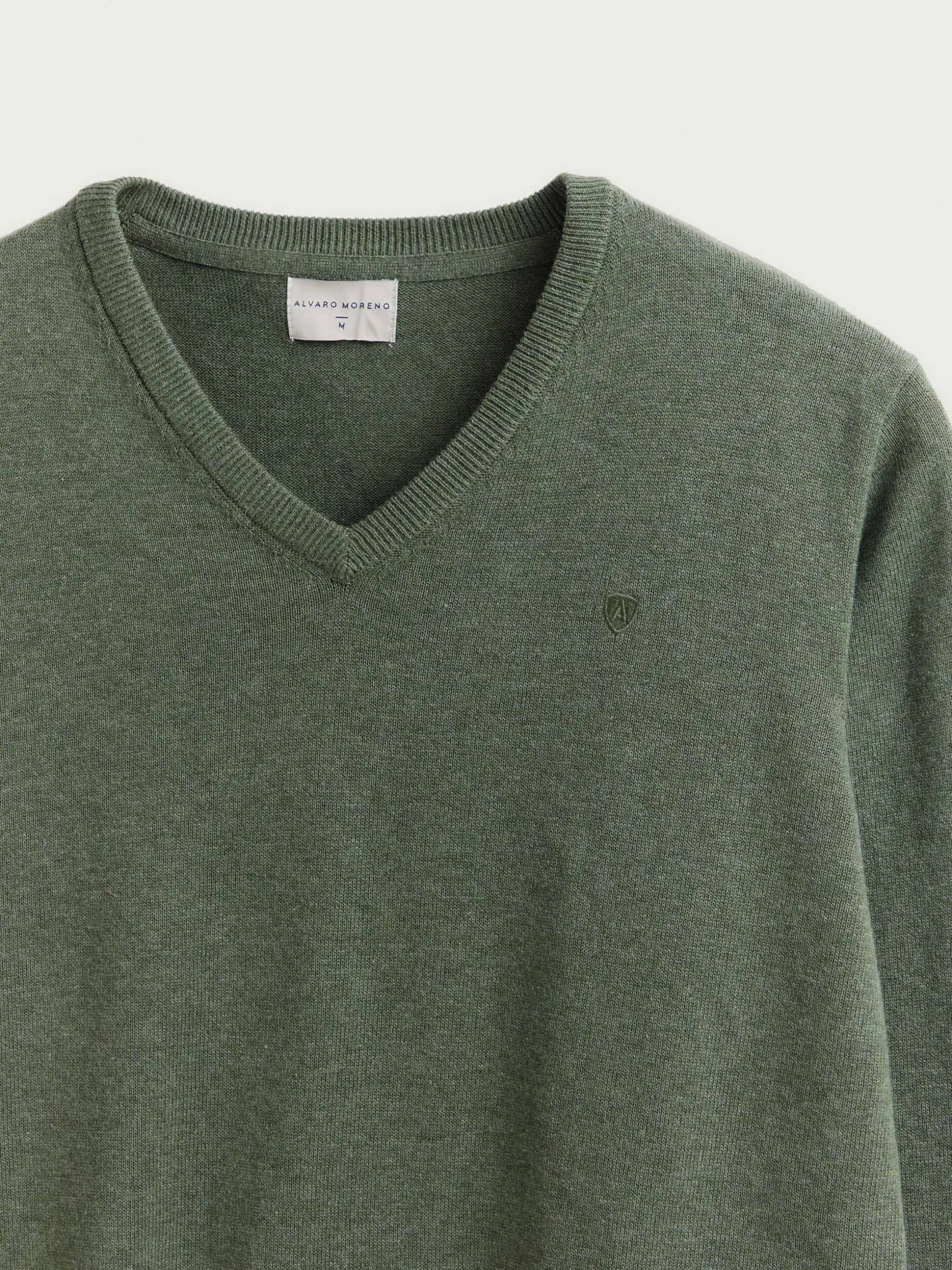 Maglia Elegante in Jersey con Scollatura a V - Stile Alvaro Moreno | Promo 50% Sconto Solo Oggi!