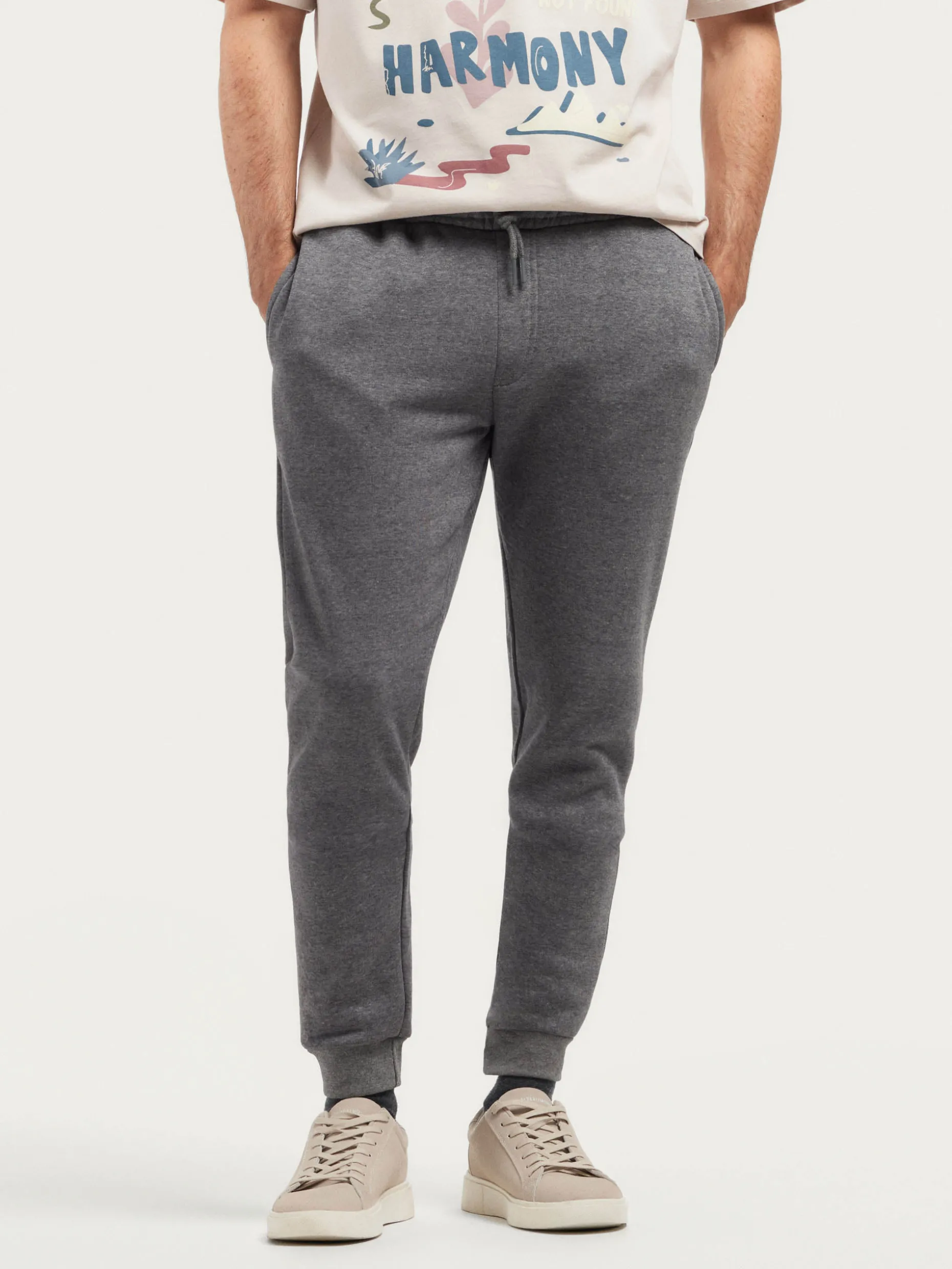 Pantaloni Jogger Uomo Comodi e Versatili - Moda Casual di Alvaro Moreno, Neri Essential per Tutte le Stagioni