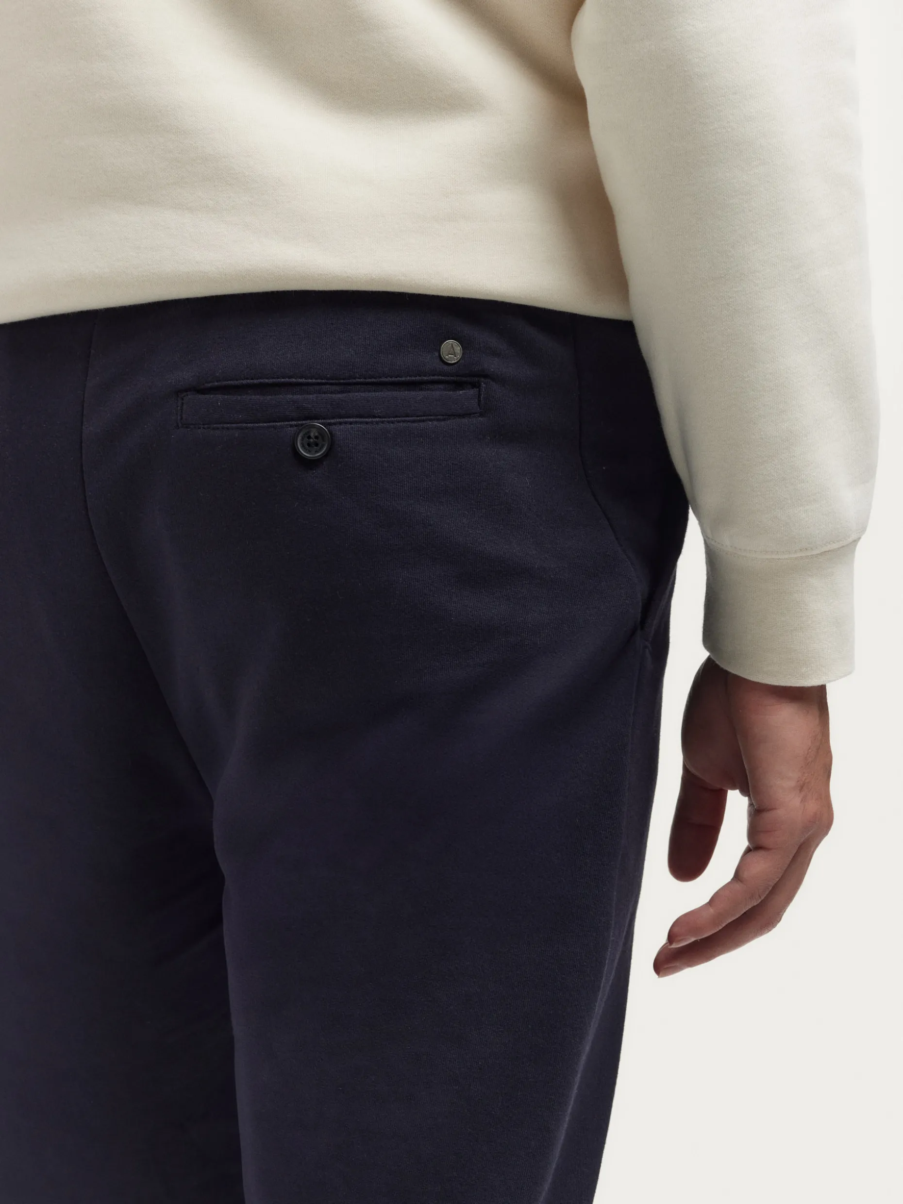 Comodi Jogger in Cotone Chino con Dettaglio a Coste - Moda Casual Perfetta per il Tempo Libero | Pantaloni Elasticizzati di Alvaro Moreno, Design Essenziale e Prezzo Accessibile