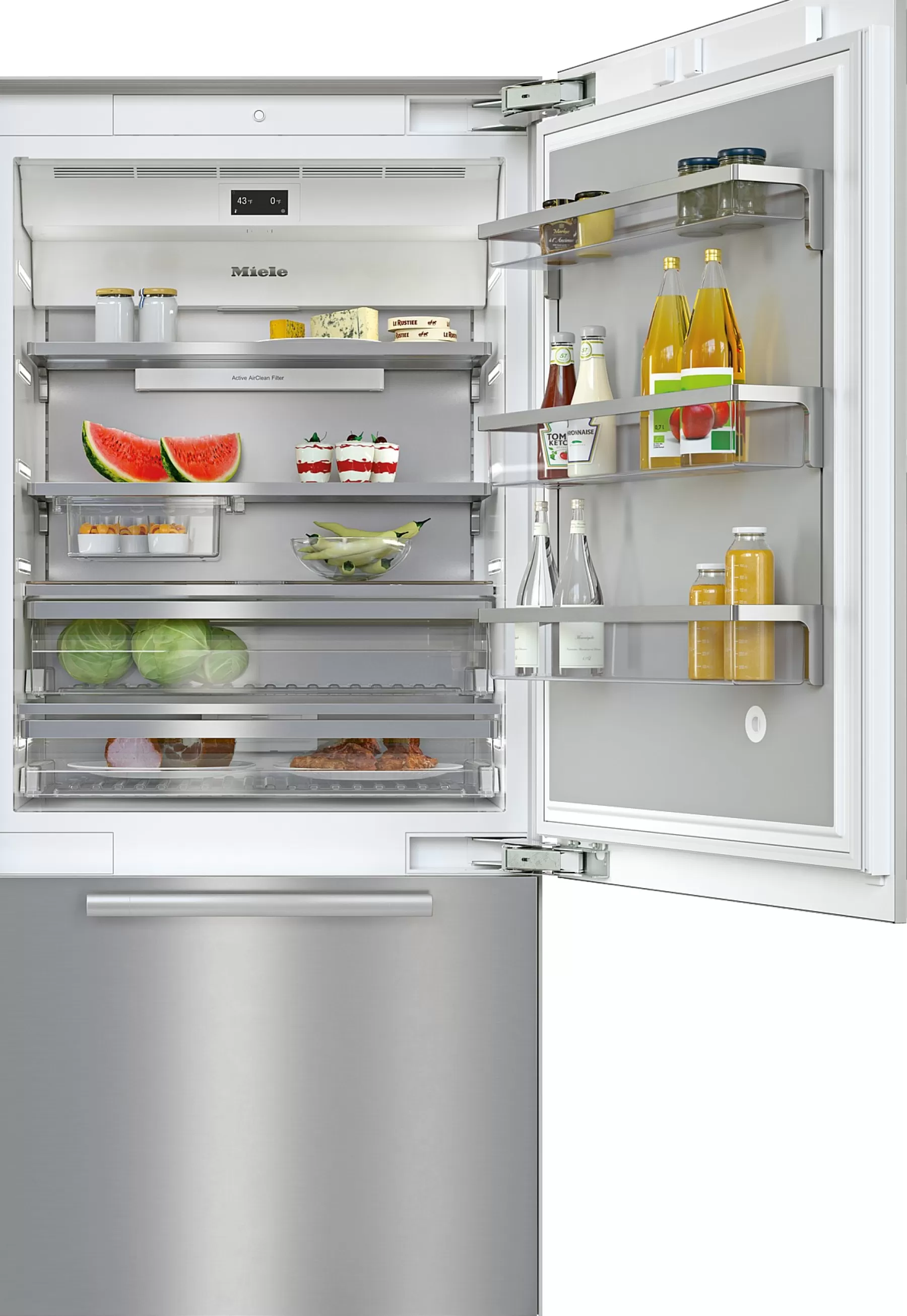 Miele Mastercool, Frigorifero Elegante Modello KF 2902 SF con Tecnologia Avanzata per una Conservazione Ottimale