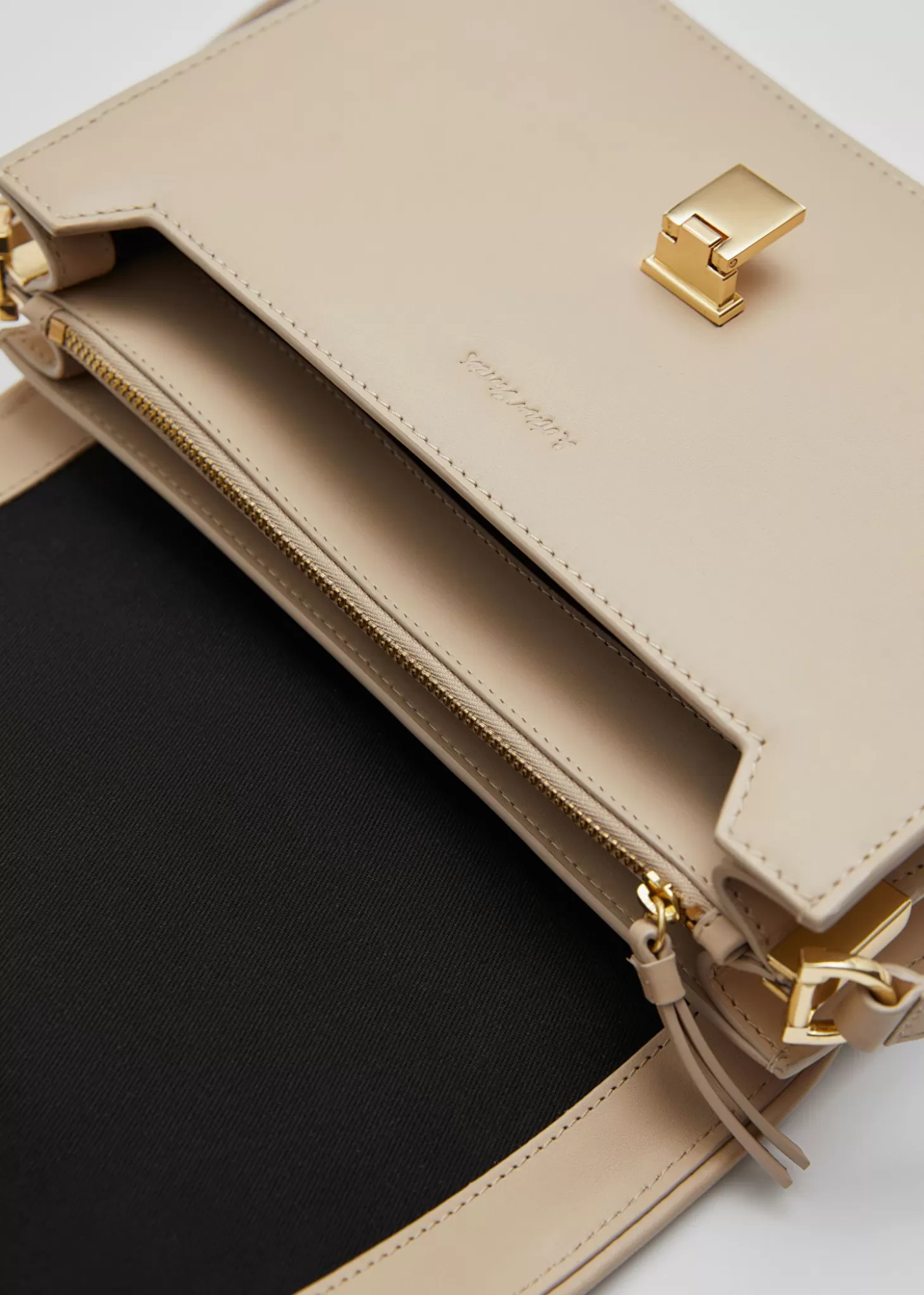 Borsa a spalla in pelle beige senza tempo - Edizione speciale scontata & Other Stories