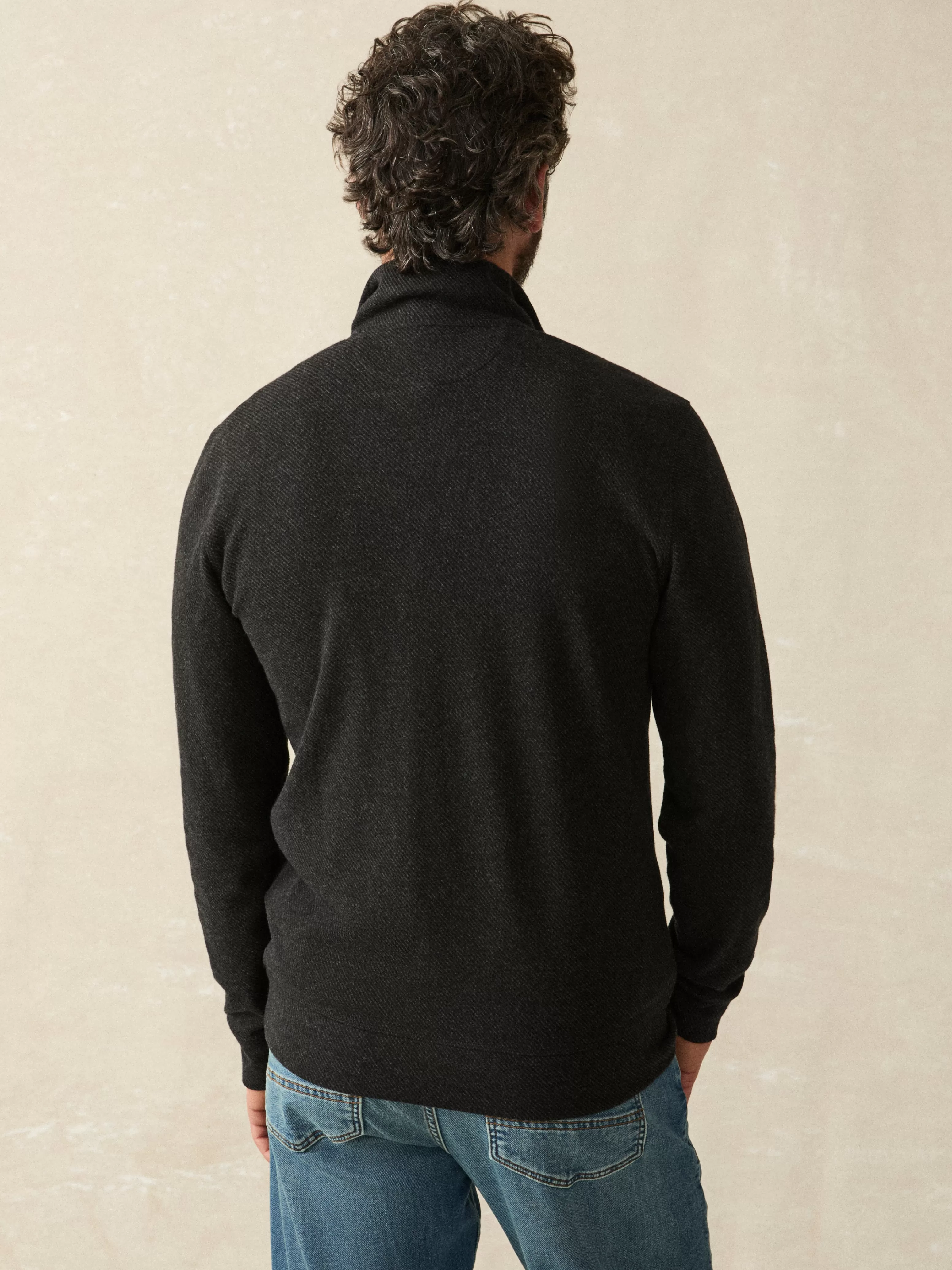 Maglione Con Mezza Cerniera Legend - Novità Assoluta Da Faherty