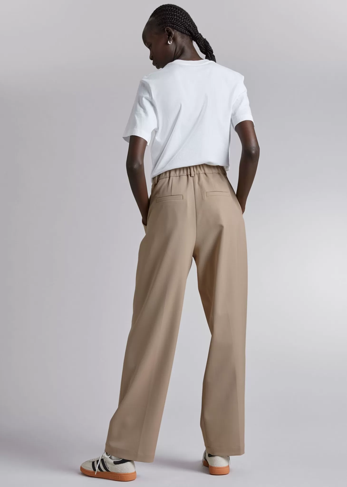 Ultima Occasione: Pantaloni Lunghi Beige by & Other Stories - Edizione Limitata