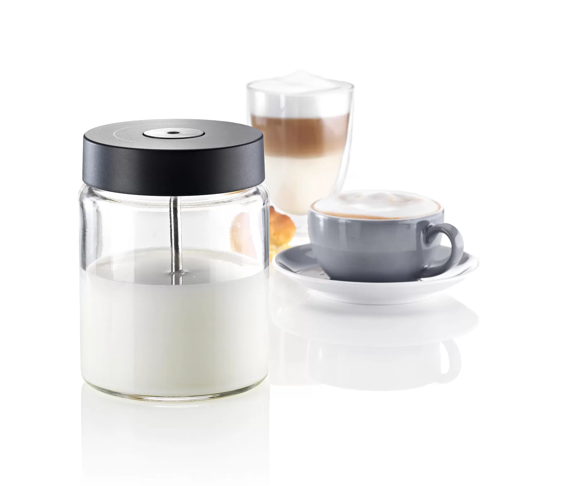 Accessori Cucina Miele: Bicchiere Portalatte in Vetro Elegante e Pratico