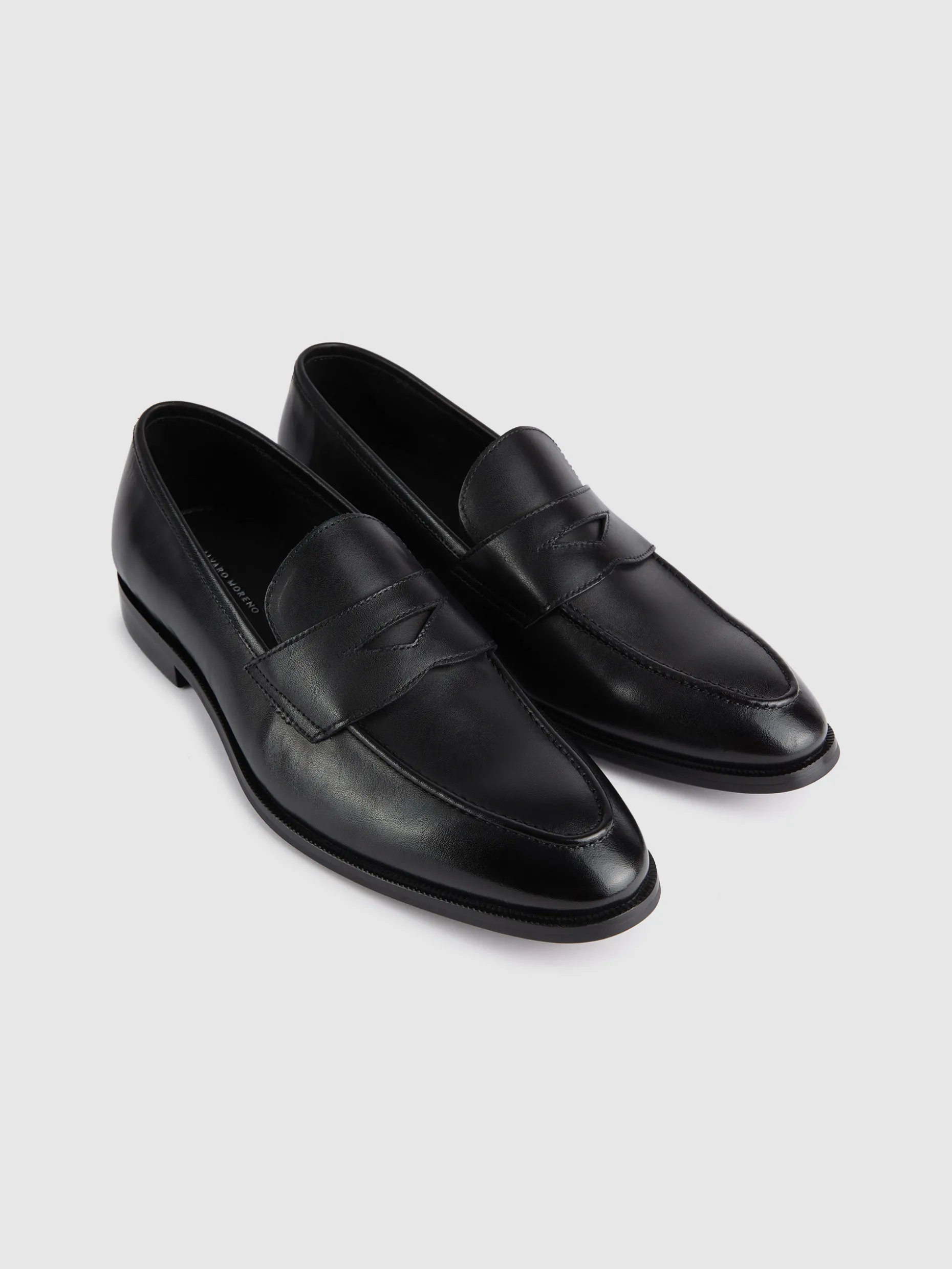 Scarpe mocassino in pelle morbida - Stile classico Alvaro Moreno con sconti outlet esclusivi