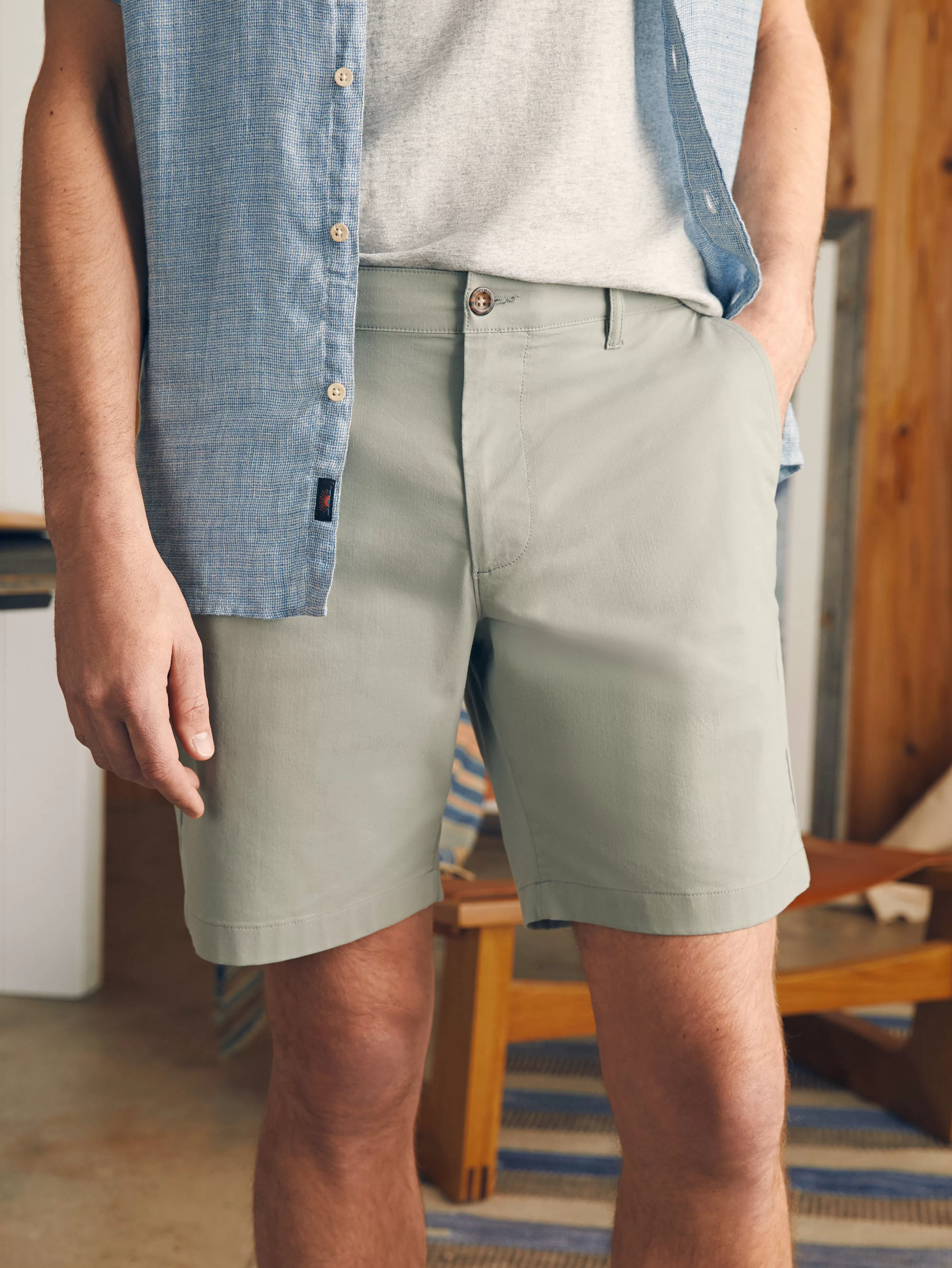 Pantaloncini Chino Movement™ con interno da 8 pollici - Saldi Flash del Brand Faherty