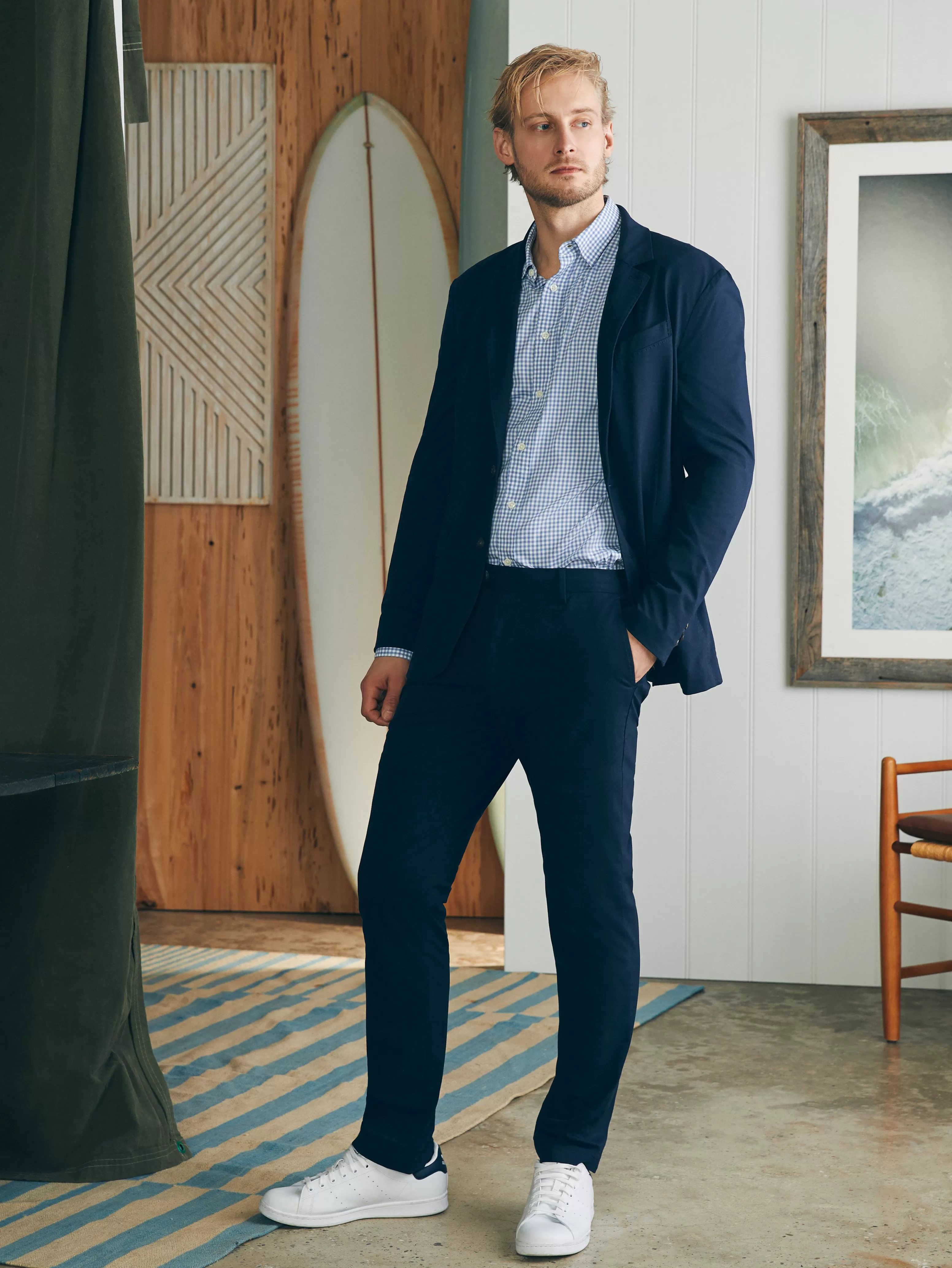 Pantaloni Sportivi in Maglia Movement™ - Cavallo 81cm | Moda Casual Comoda - Outlet Faherty