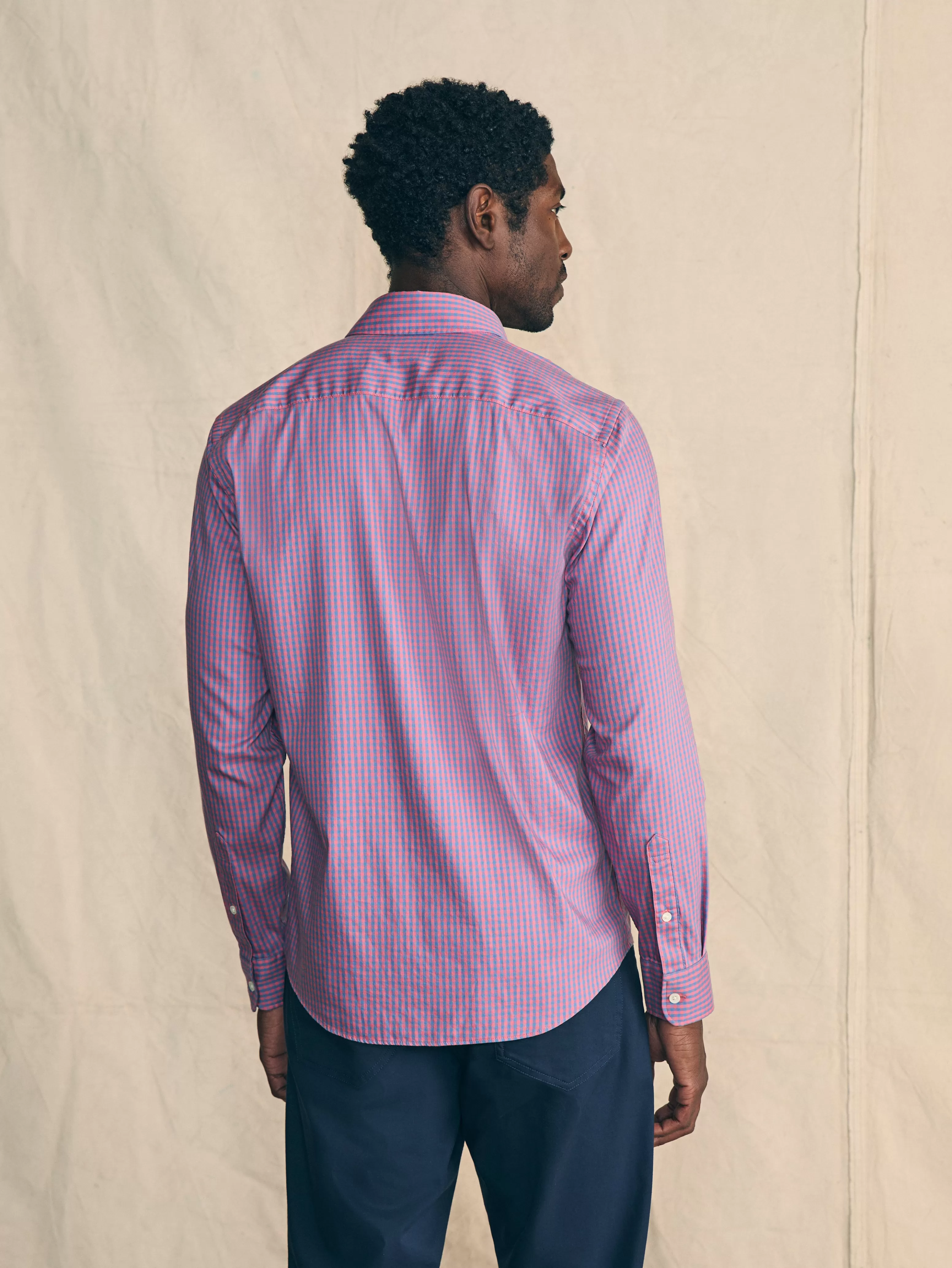 Faherty Maglietta Sportiva Design in Movimento - T-Shirt Conforto Moderno da Uomo, Tessuto Tecnico Traspirante, Nuova Collezione Primavera 2024