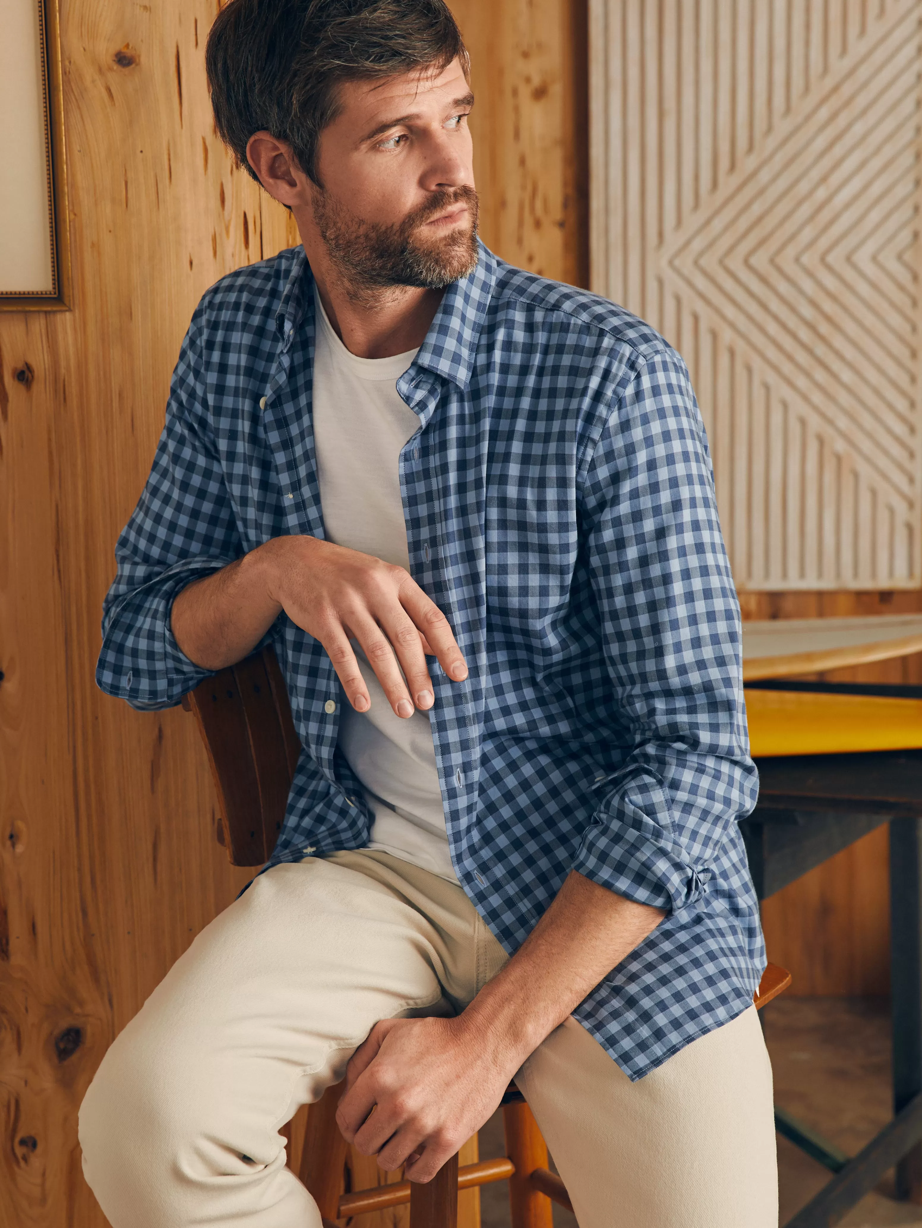 Faherty Brand - Maglietta Movement™ Essentials: Comoda e Stilosa, Offerta Imperdibile!