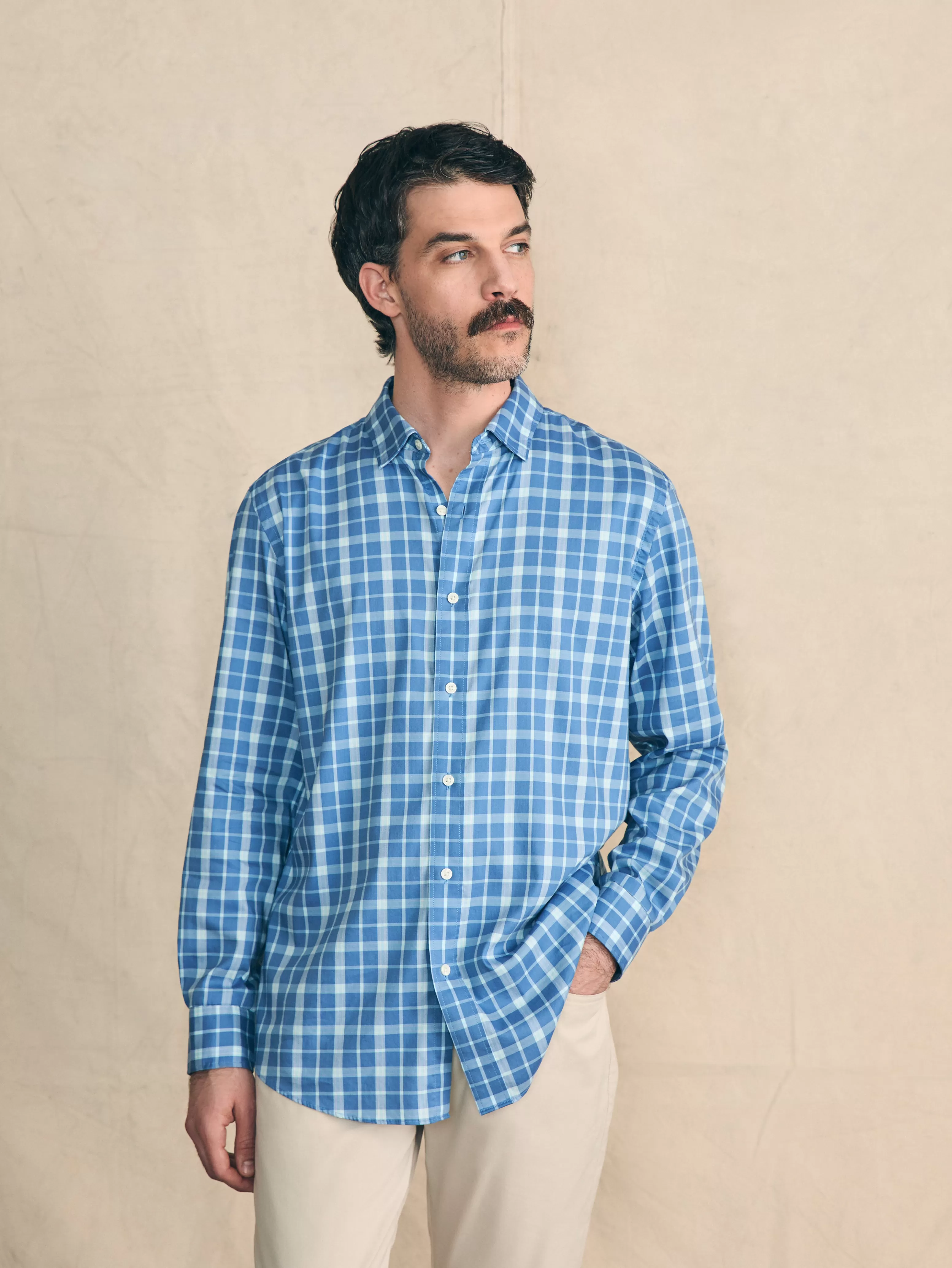 Camicia Movement® Taglio Classico - Confortevole ed Elegante | Faherty 

(：，，，，SEOAI。)