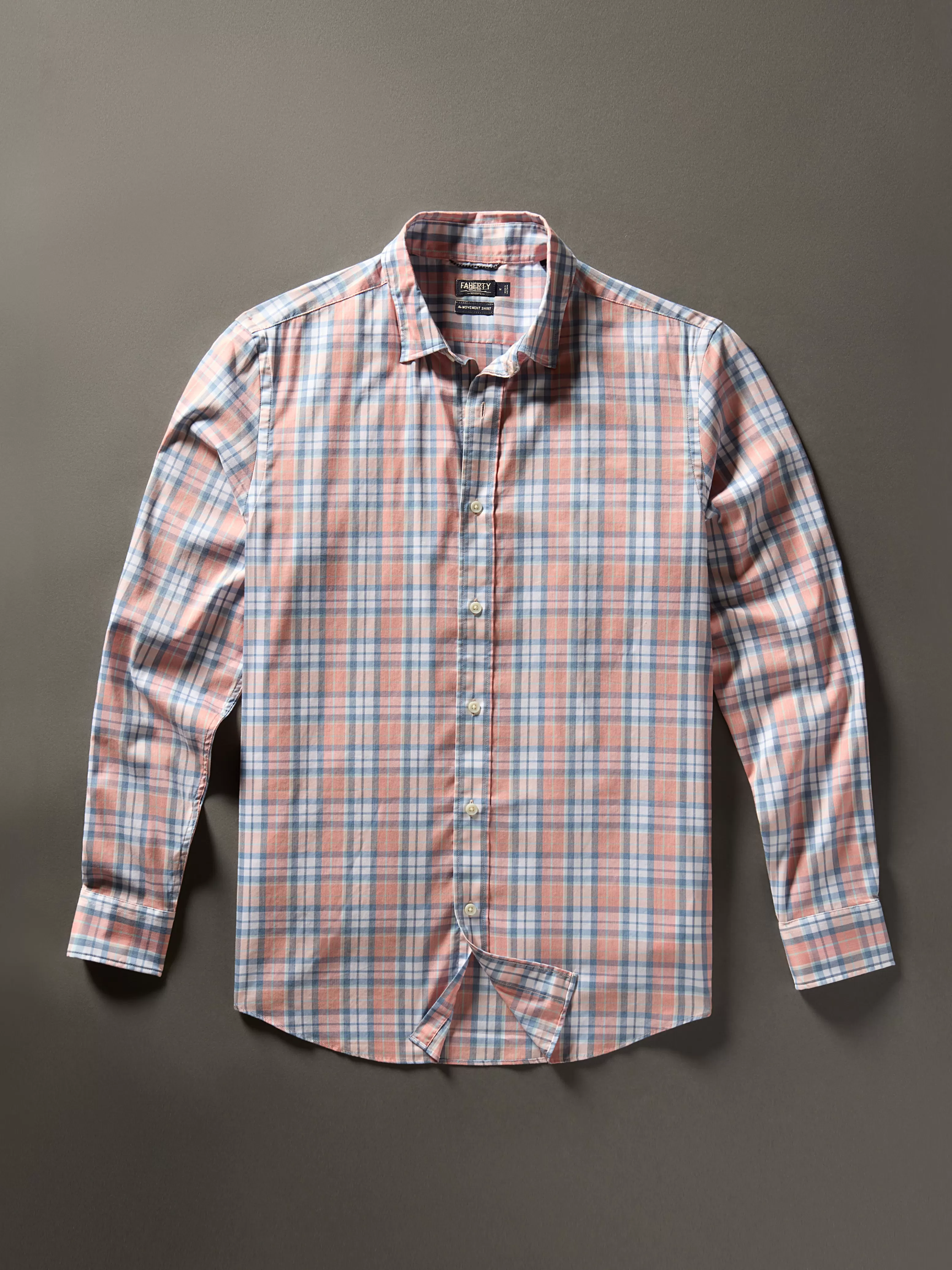 Faherty Brand: Camicia Movement™ Taglia Lunga in Edizione Limitata - Offerta Speciale Estate 2024