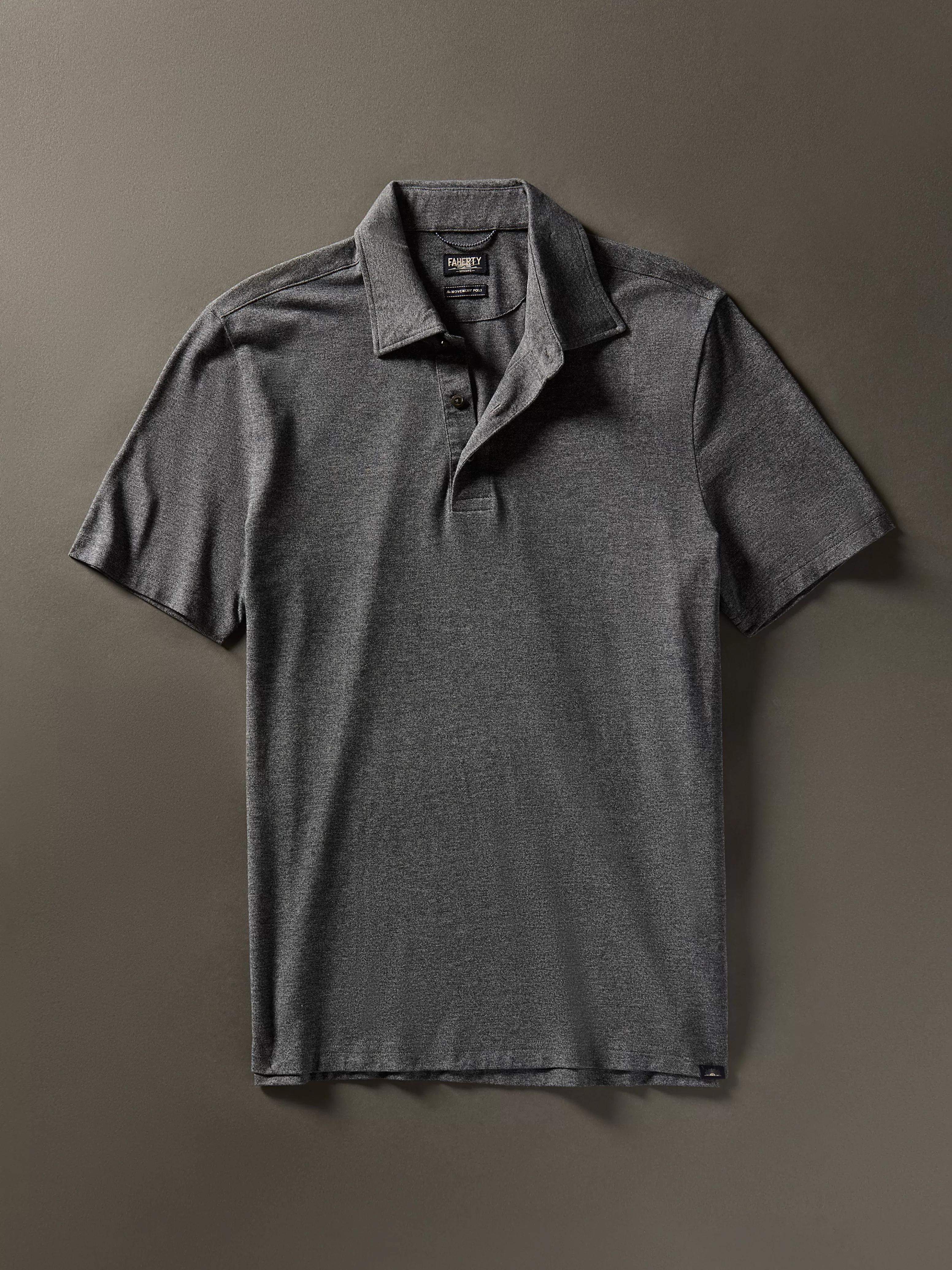 Maglietta Polo Manica Corta in Piquet - Ultimi Pezzi Collezione Movement™ con Sconto Speciale da Faherty