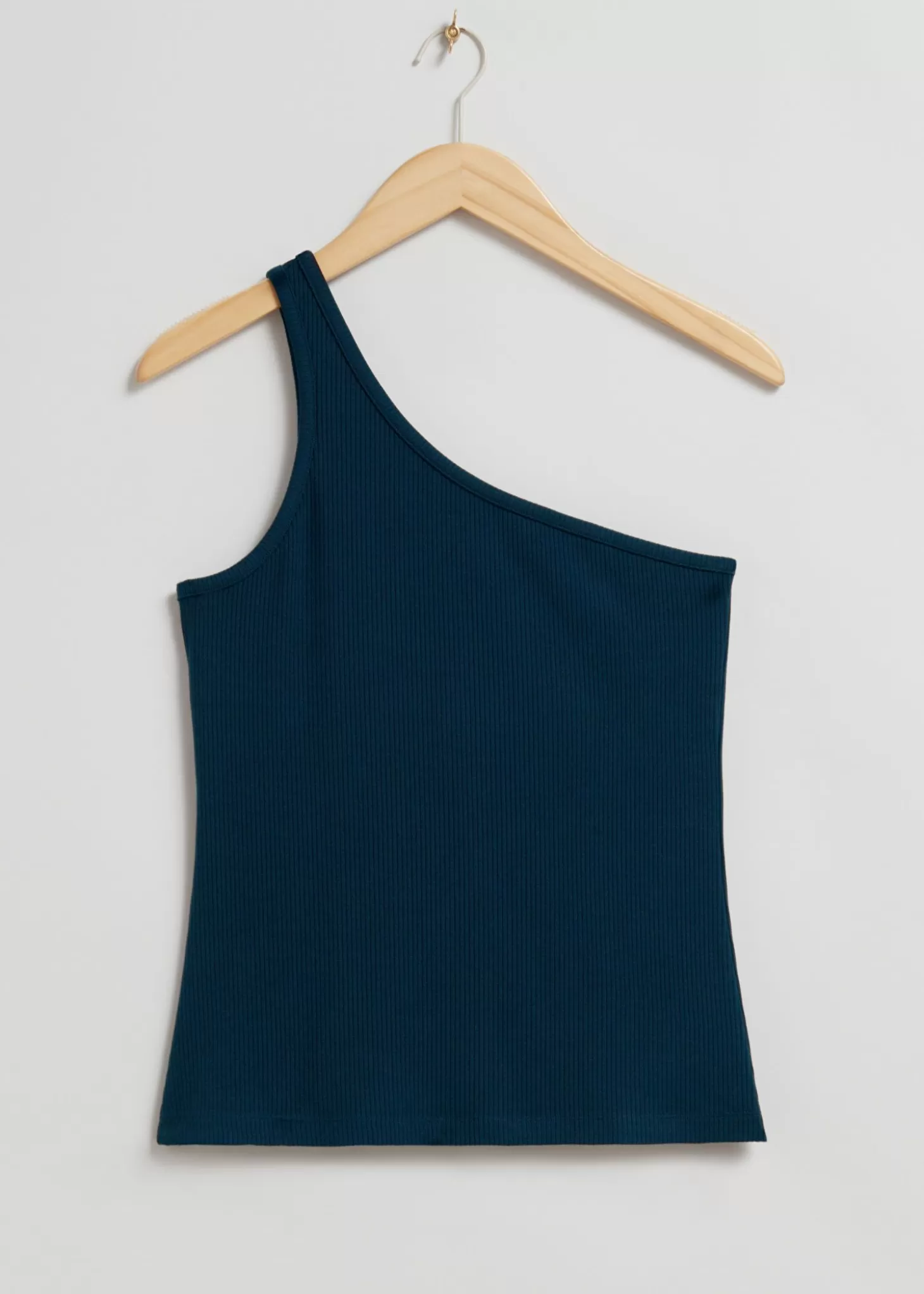 Maglia Asimmetrica con Scollo Avvolgente - Blu Notte di & Other Stories