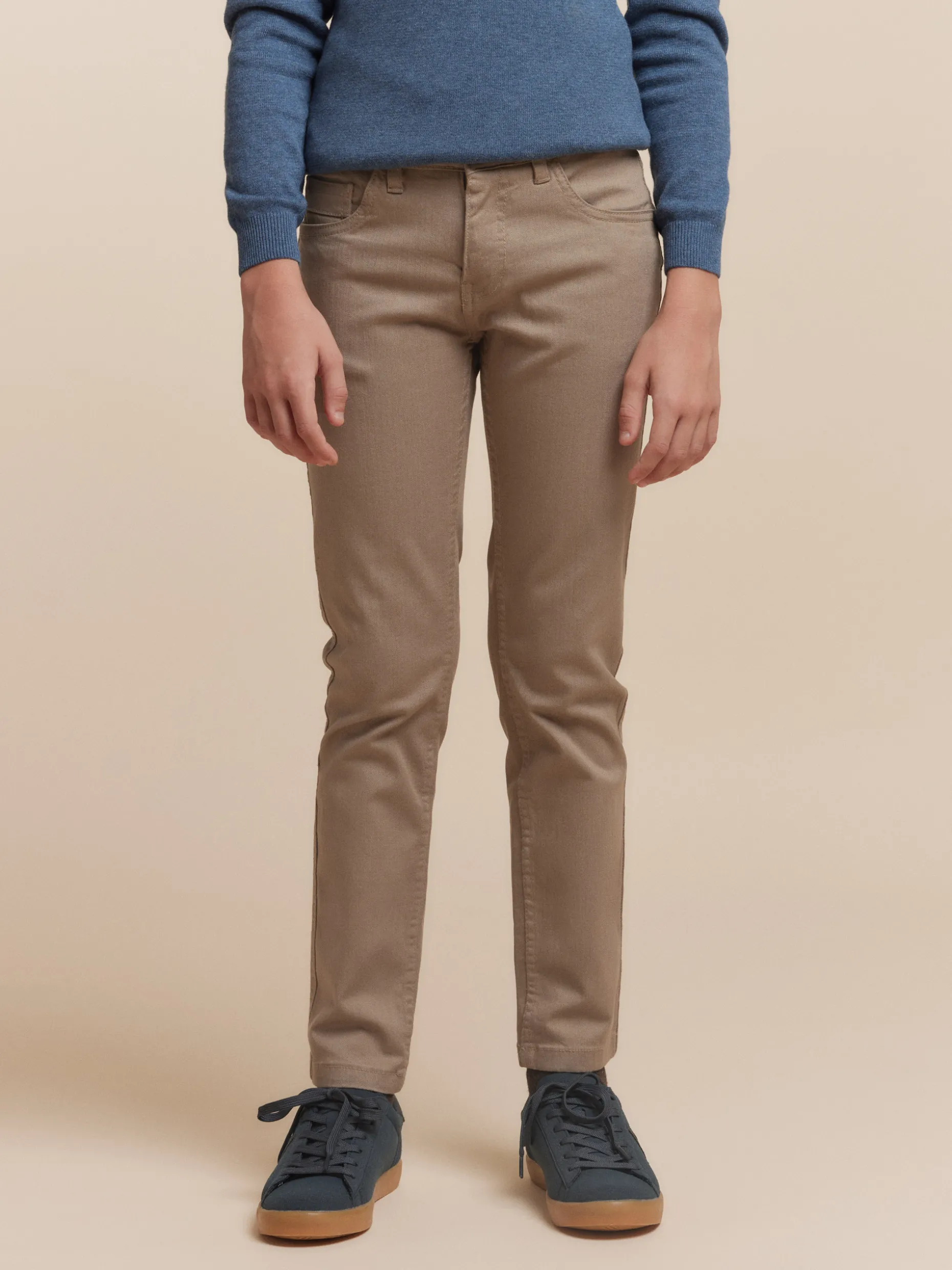 Pantaloni Utility Junior con 5 Tasche Pratici - Moda Casual per Bambini | Collezione Alvaro Moreno