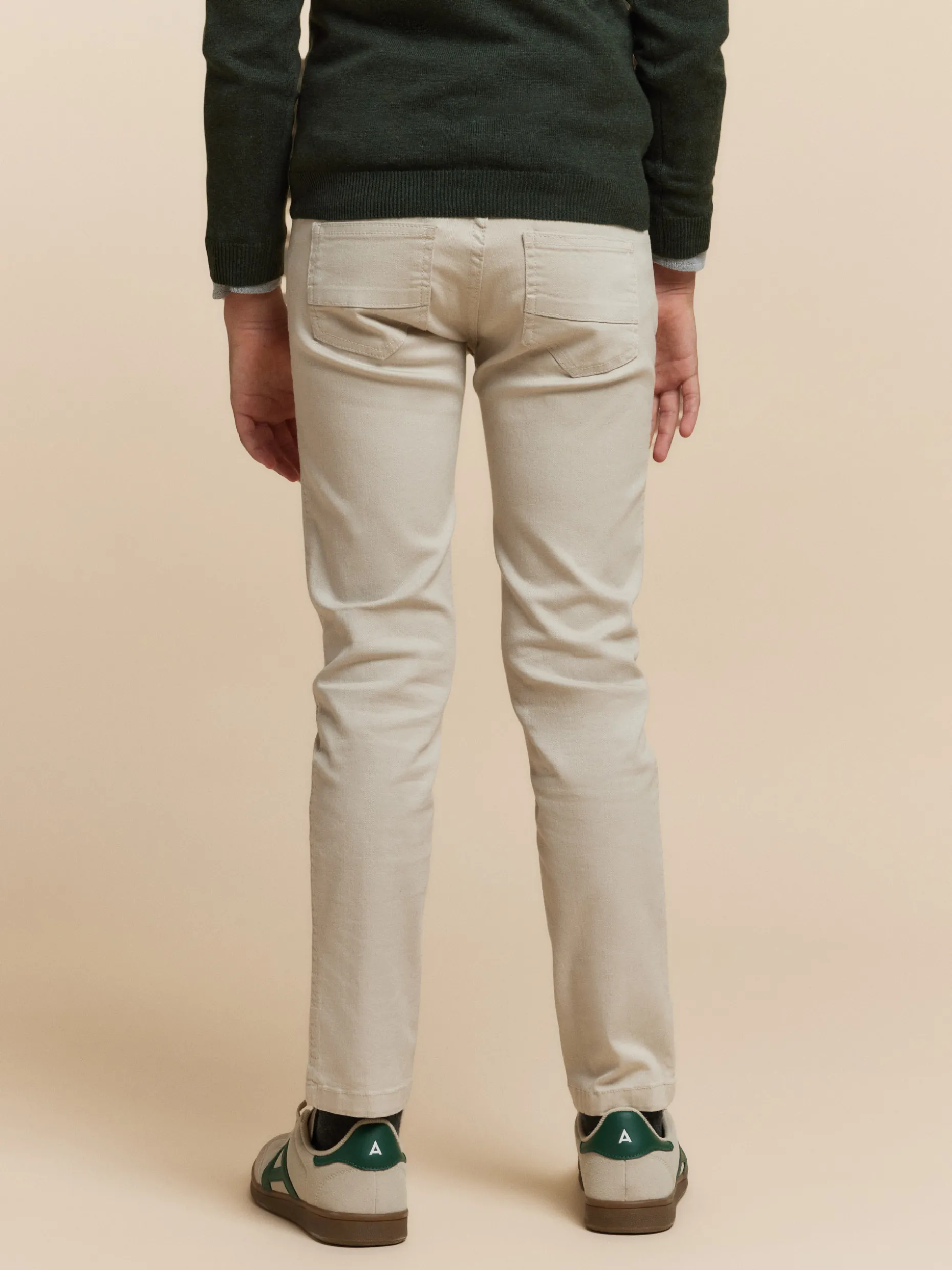 Pantaloni Casual con 5 Tasche per Ragazzi - Tessuto Resistenti e Taglio Comodo (Offerta Limitata Alvaro Moreno)