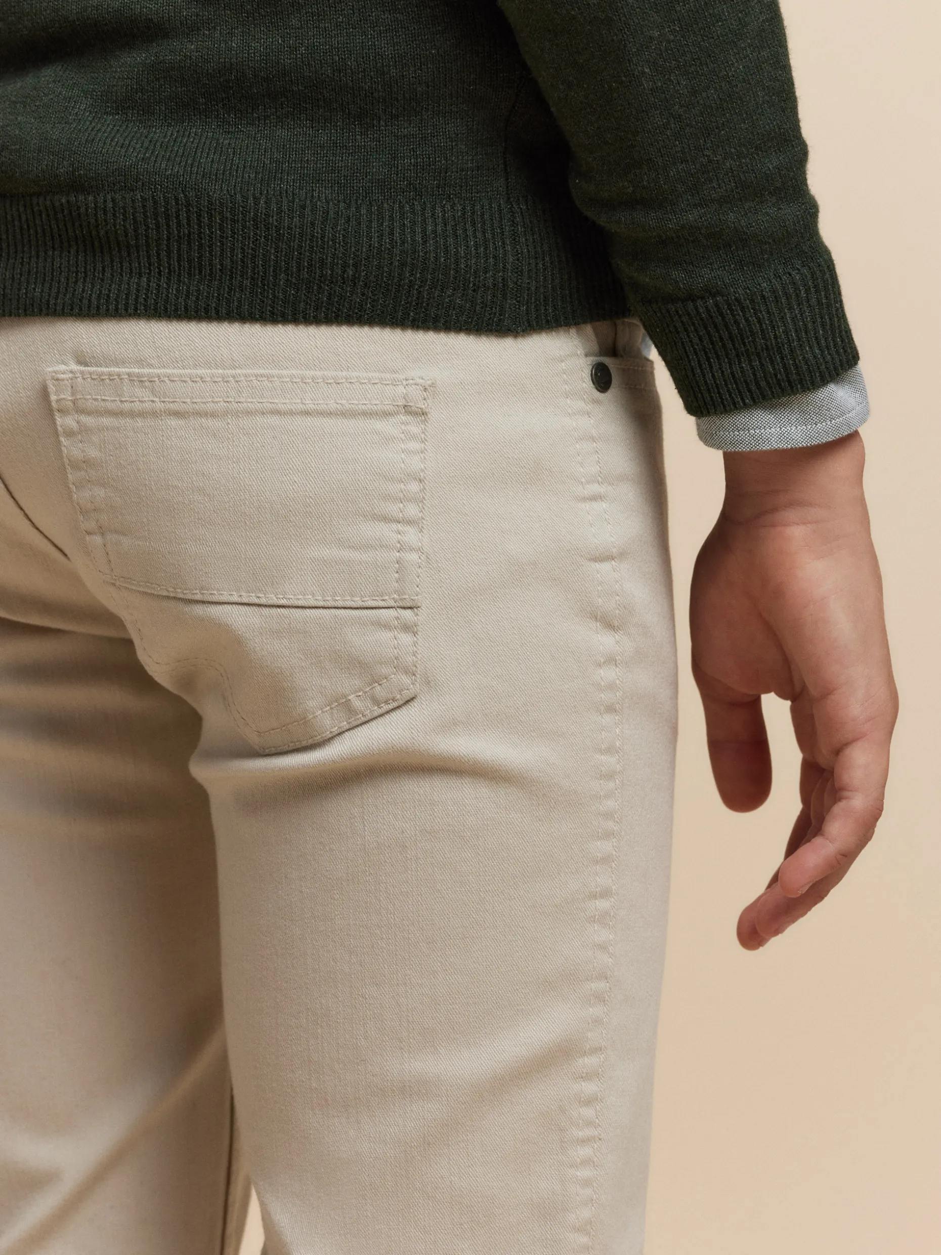 Pantaloni Casual con 5 Tasche per Ragazzi - Tessuto Resistenti e Taglio Comodo (Offerta Limitata Alvaro Moreno)