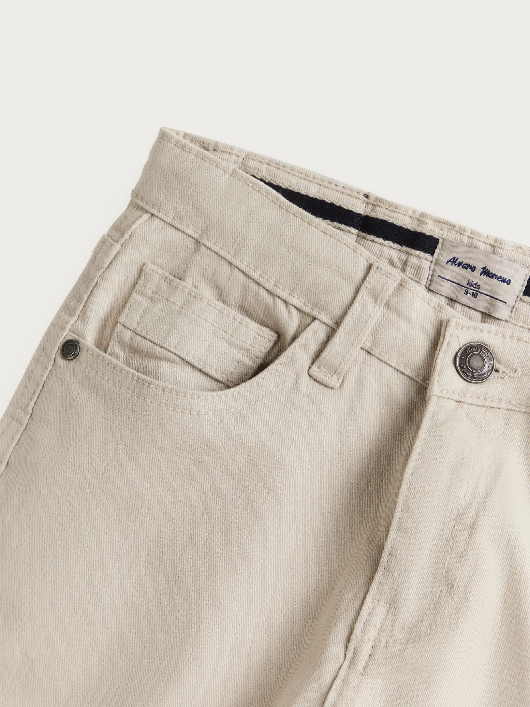 Pantaloni Casual con 5 Tasche per Ragazzi - Tessuto Resistenti e Taglio Comodo (Offerta Limitata Alvaro Moreno)