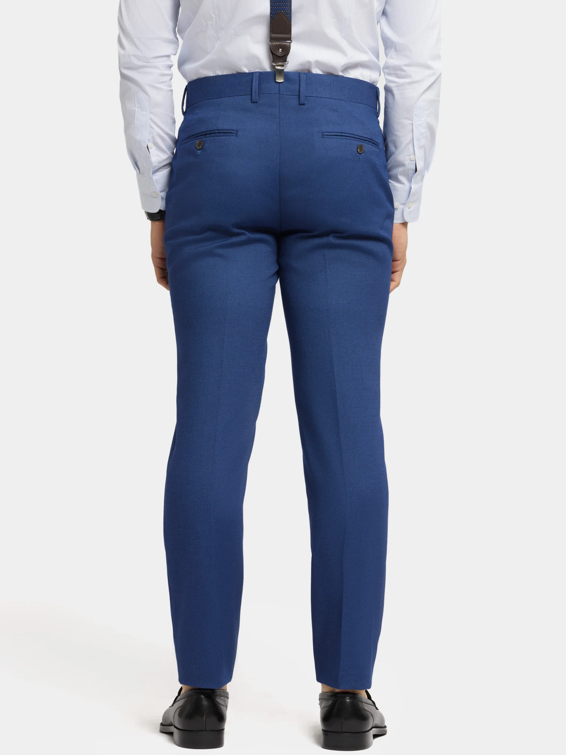 Pantaloni Uomo in Tessuto Bird's Eye - Design Moderno e Confortevole | Saldi Estivi Alvaro Moreno 2024