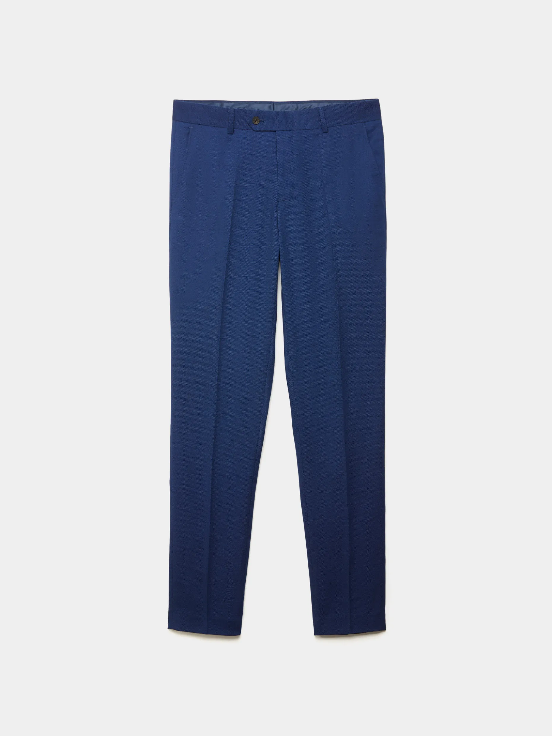 PANTALONI UOMO IN TESSUTO EFFETTO OCCHIO DI PERNICE - DESIGN CONFORTEVOLE COLLEZIONE ALVARO MORENO ONLINE