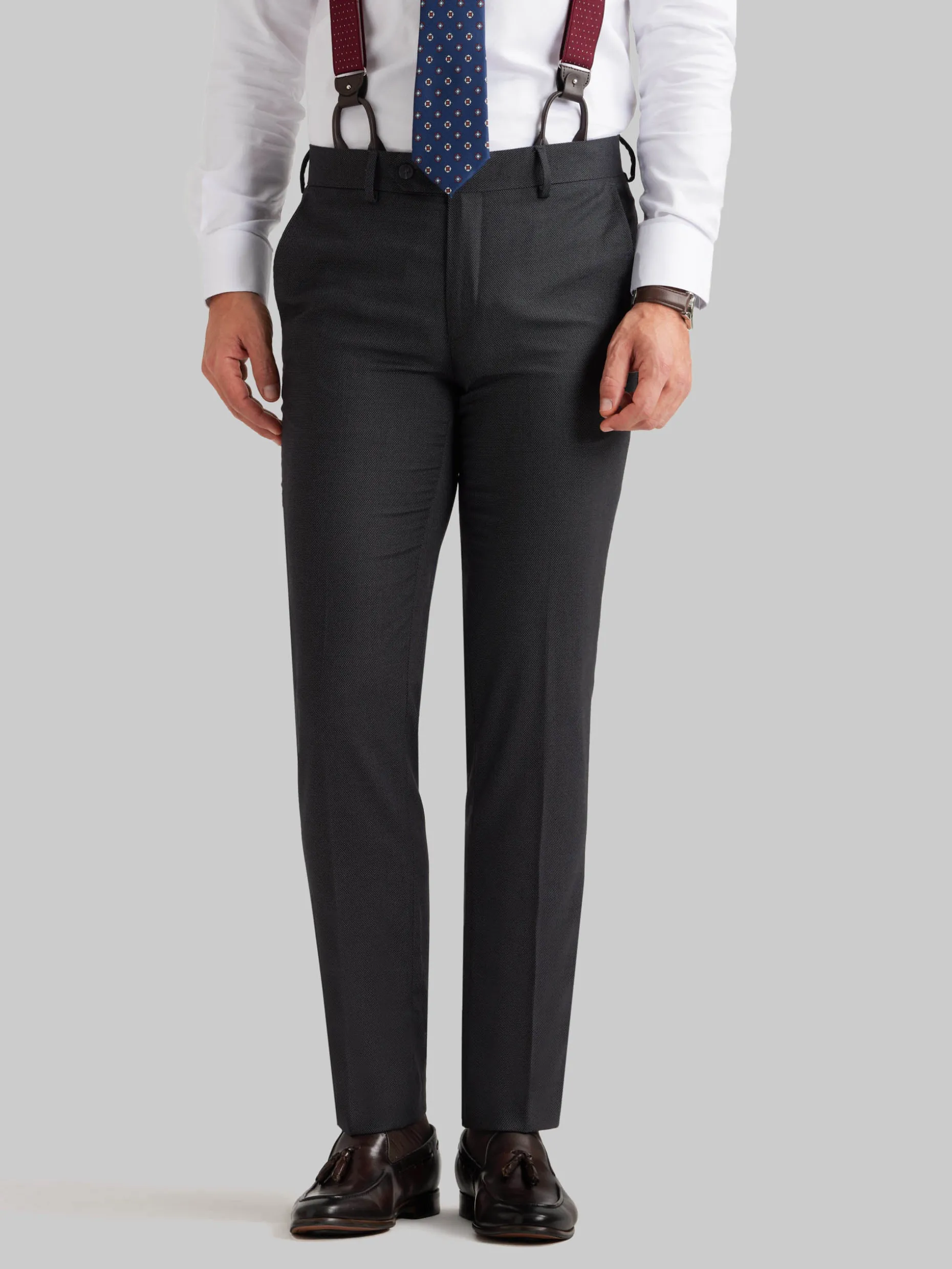 Pantaloni Uomo Alvaro Moreno - Tessuto Birdseye Comodo, Design Moderno con Offerta Imperdibile!