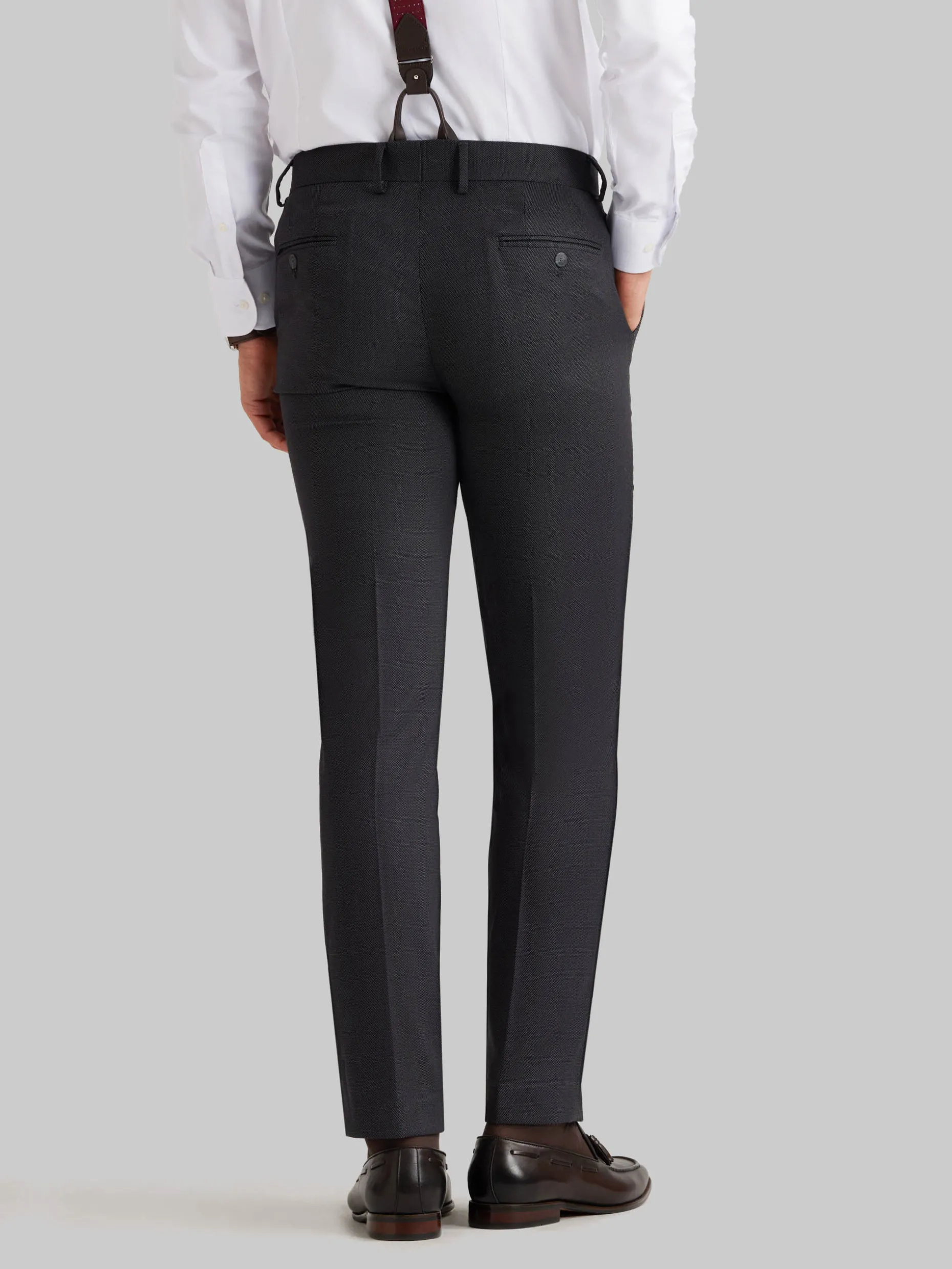 Pantaloni Uomo Alvaro Moreno - Tessuto Birdseye Comodo, Design Moderno con Offerta Imperdibile!