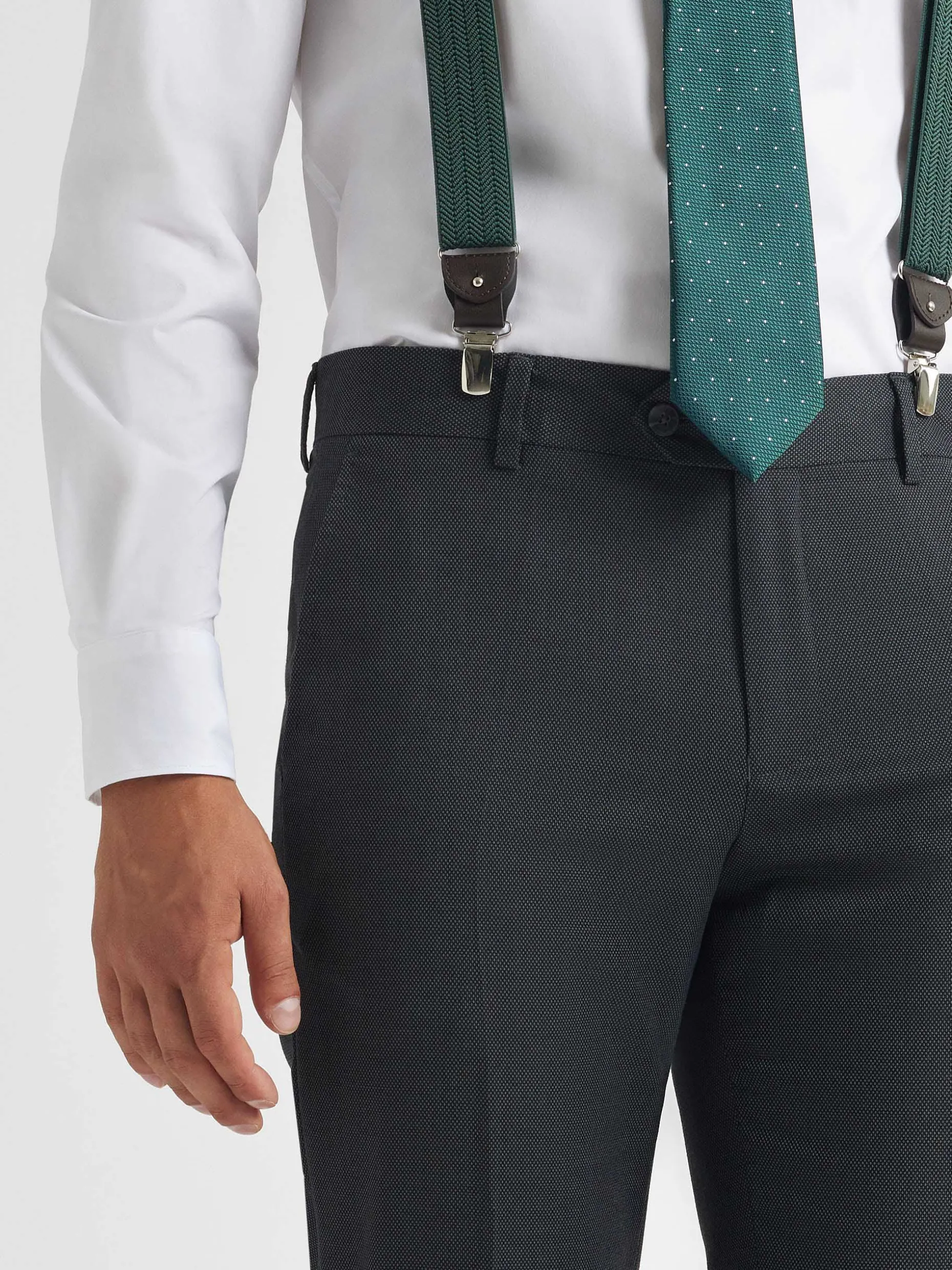 Pantaloni Uomo Alvaro Moreno in Tessuto Birdseye - Comodi e Versatili per Stile Casual con Design Moderno