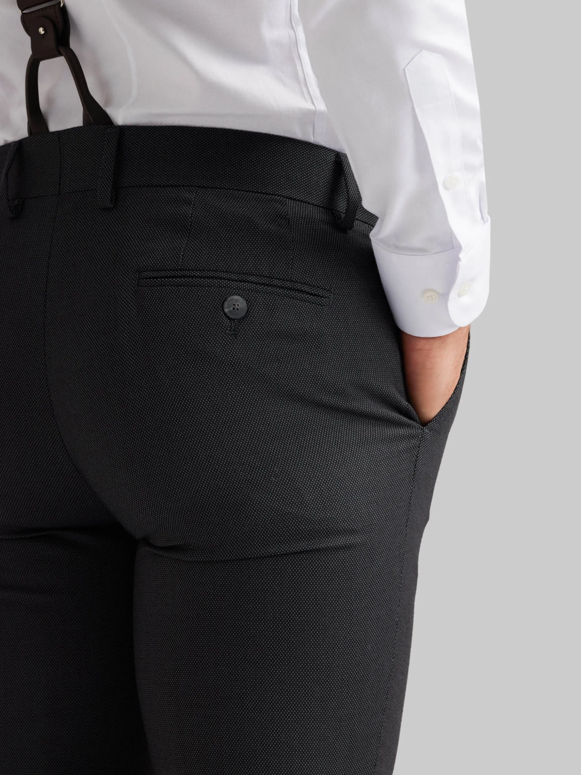 Pantaloni Uomo Alvaro Moreno - Tessuto Birdseye Comodo, Design Moderno con Offerta Imperdibile!