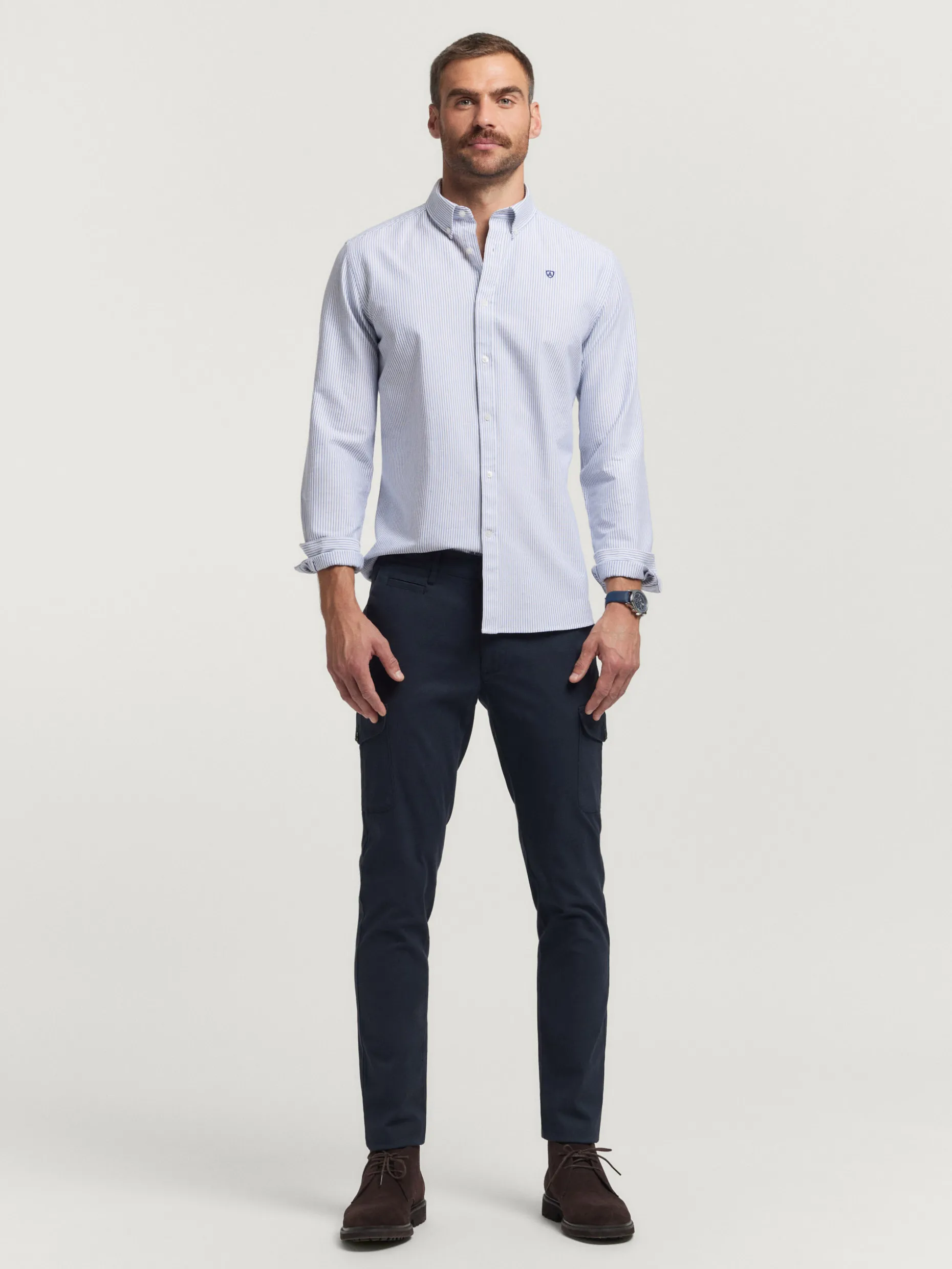 Pantaloni Uomo Buffalo Design Alvaro Moreno - Tessuto Premium con Sconto Flash fino al 60%