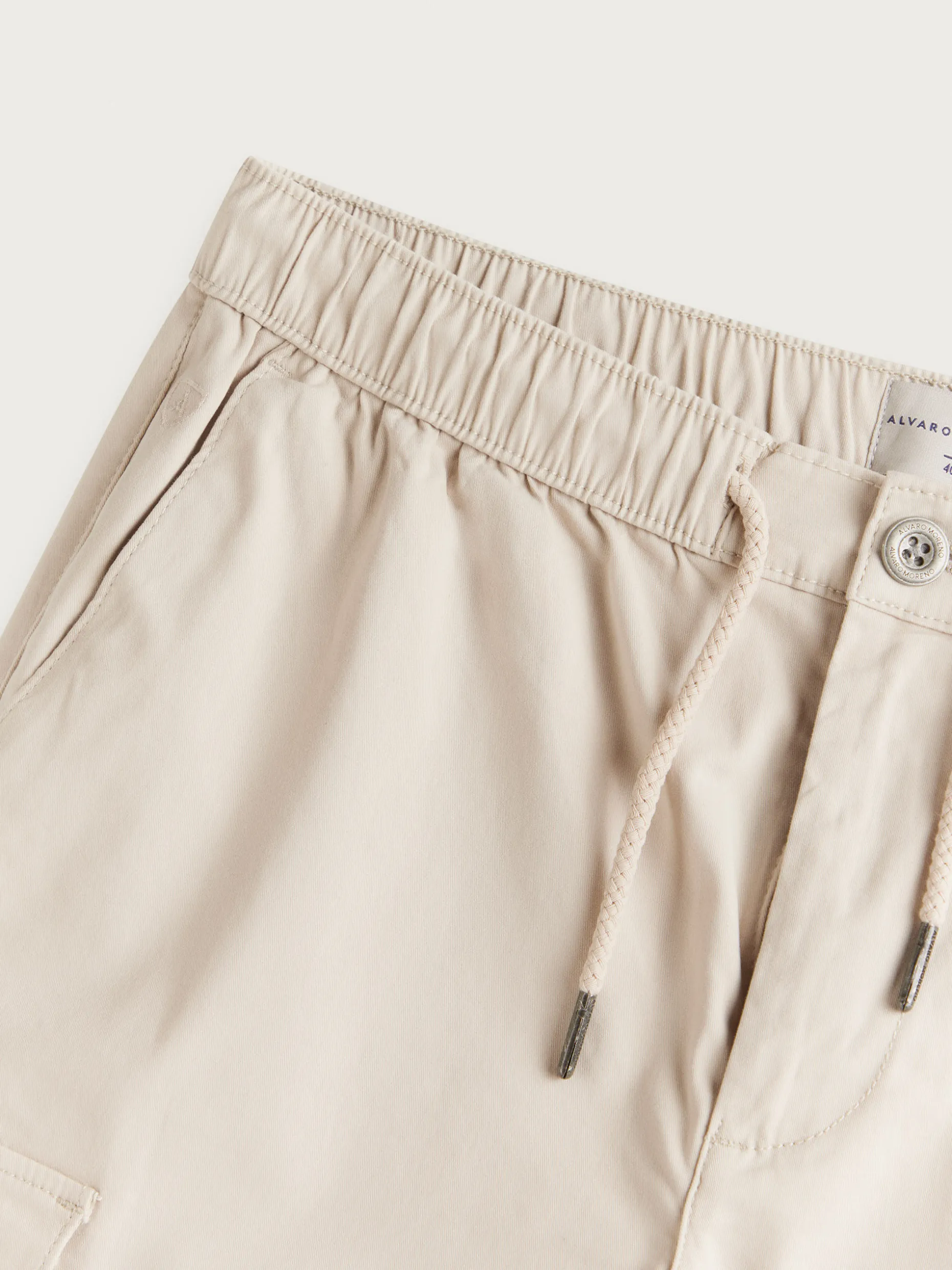 Pantaloni Uomo Bufford - Design Esclusivo Alvaro Moreno, Conforto Moderno per Stagione Calda, Tessuto Premium Collezione Primavera/Estivo 2024, Taglio Slim Fit Elegante
