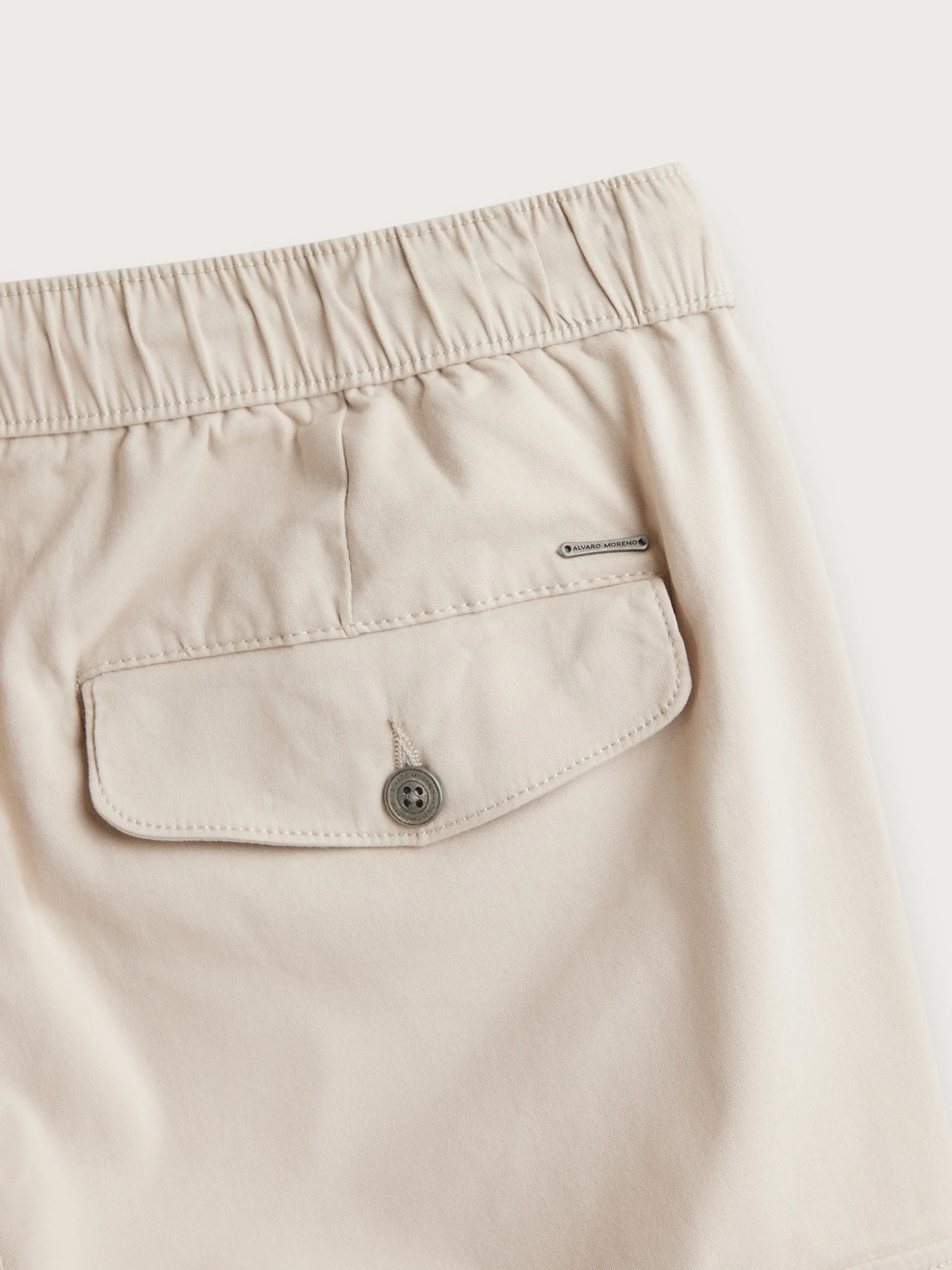 Pantaloni Uomo Bufford - Design Esclusivo Alvaro Moreno, Conforto Moderno per Stagione Calda, Tessuto Premium Collezione Primavera/Estivo 2024, Taglio Slim Fit Elegante
